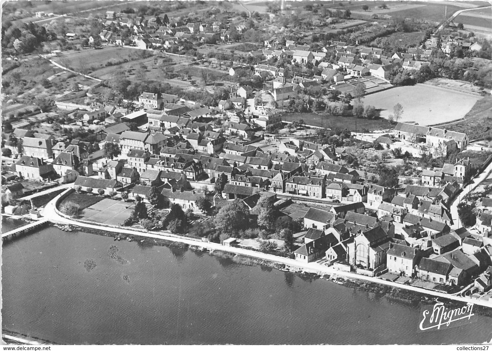 89-LARACHE-SAINT-CYDROIME-VUE AERIENNE GENERALE - Laroche Saint Cydroine