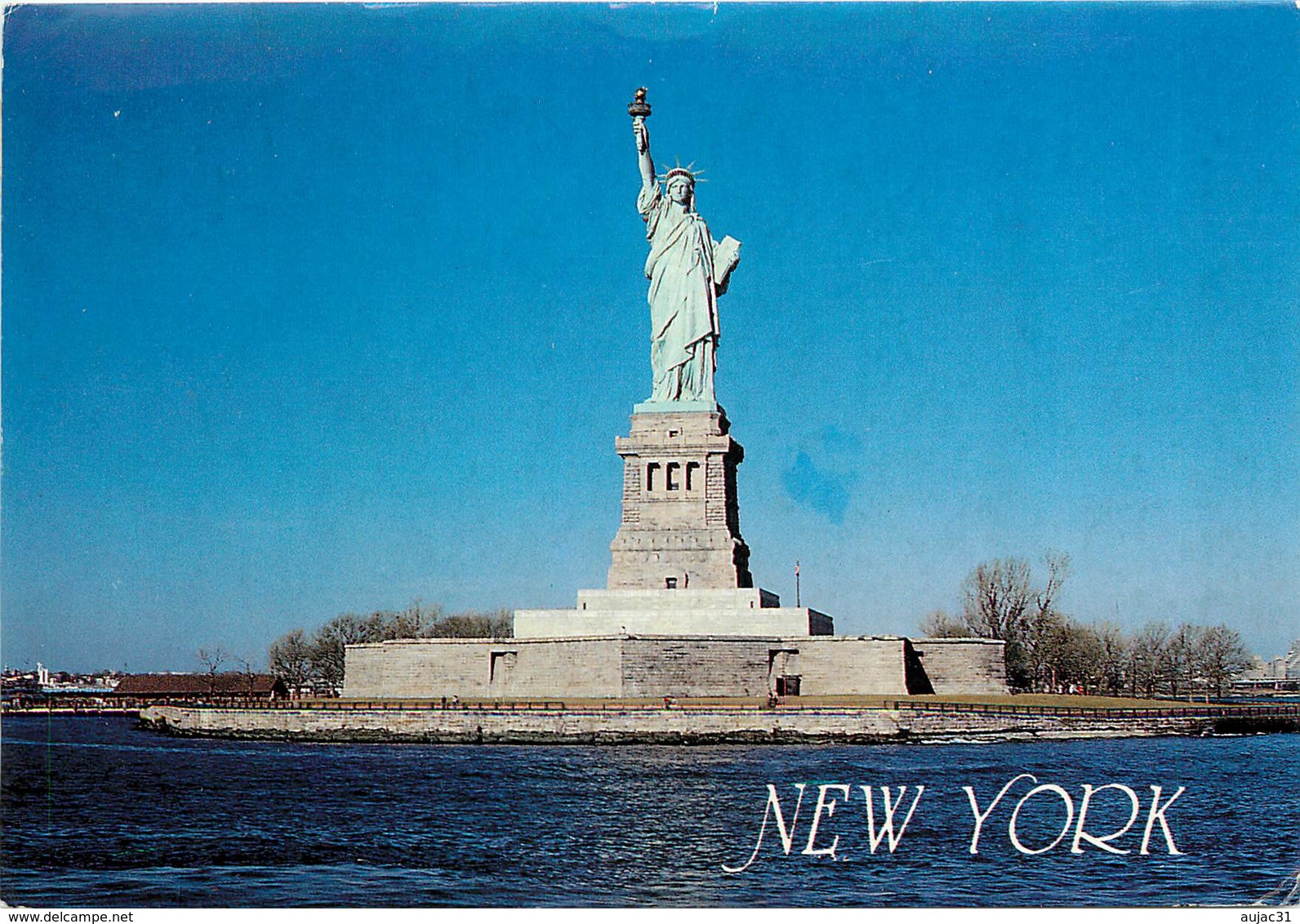 Etats-Unis - New York - Statue De La Liberté - The Statue Of Liberty In New York Harbor - Moderne Grand Format - état - Estatua De La Libertad