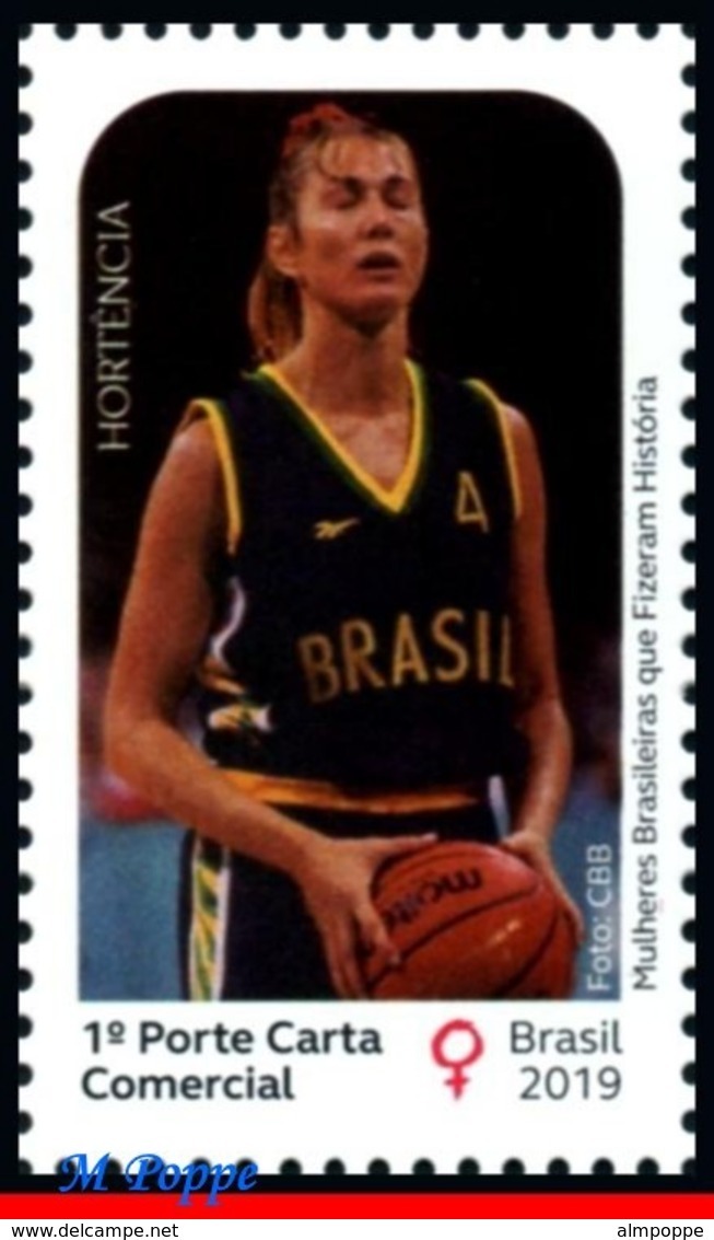 Ref. BR-V2019-WOME BRAZIL 2019 - WOMEN WHO MADE HISTORY,, ELZA SOARES, HORT�NCIA, MNH, FAMOUS PEOPLE 1V - Femmes Célèbres