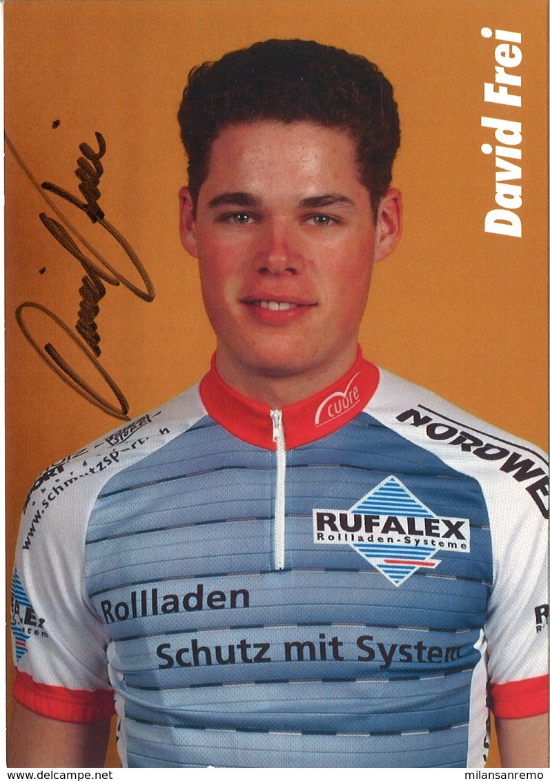 CYCLISME: CYCLISTE DAVID FREI - Cyclisme