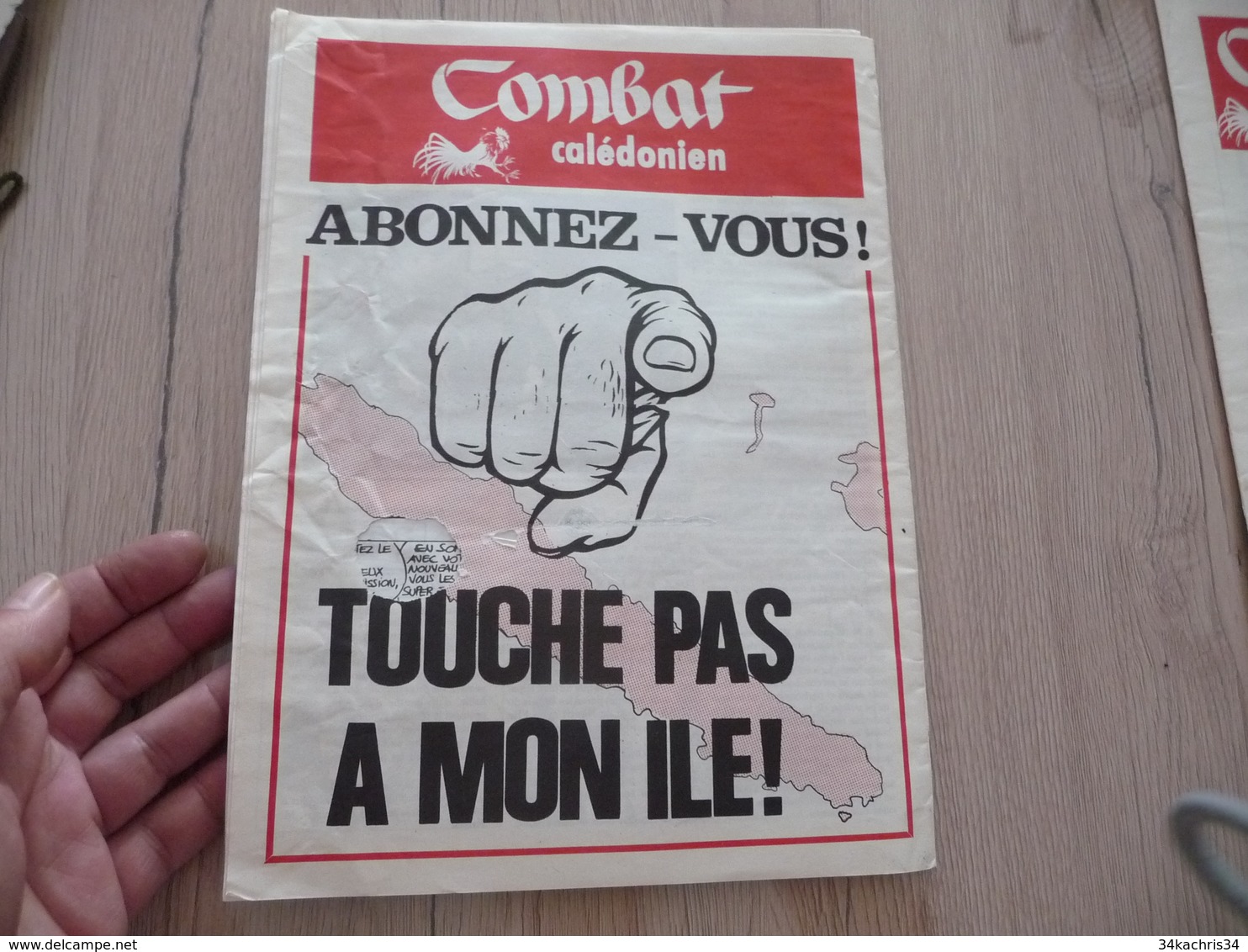 Journal Combat Calédonien N16 et N°17 1985 Nouvelle Calédonie