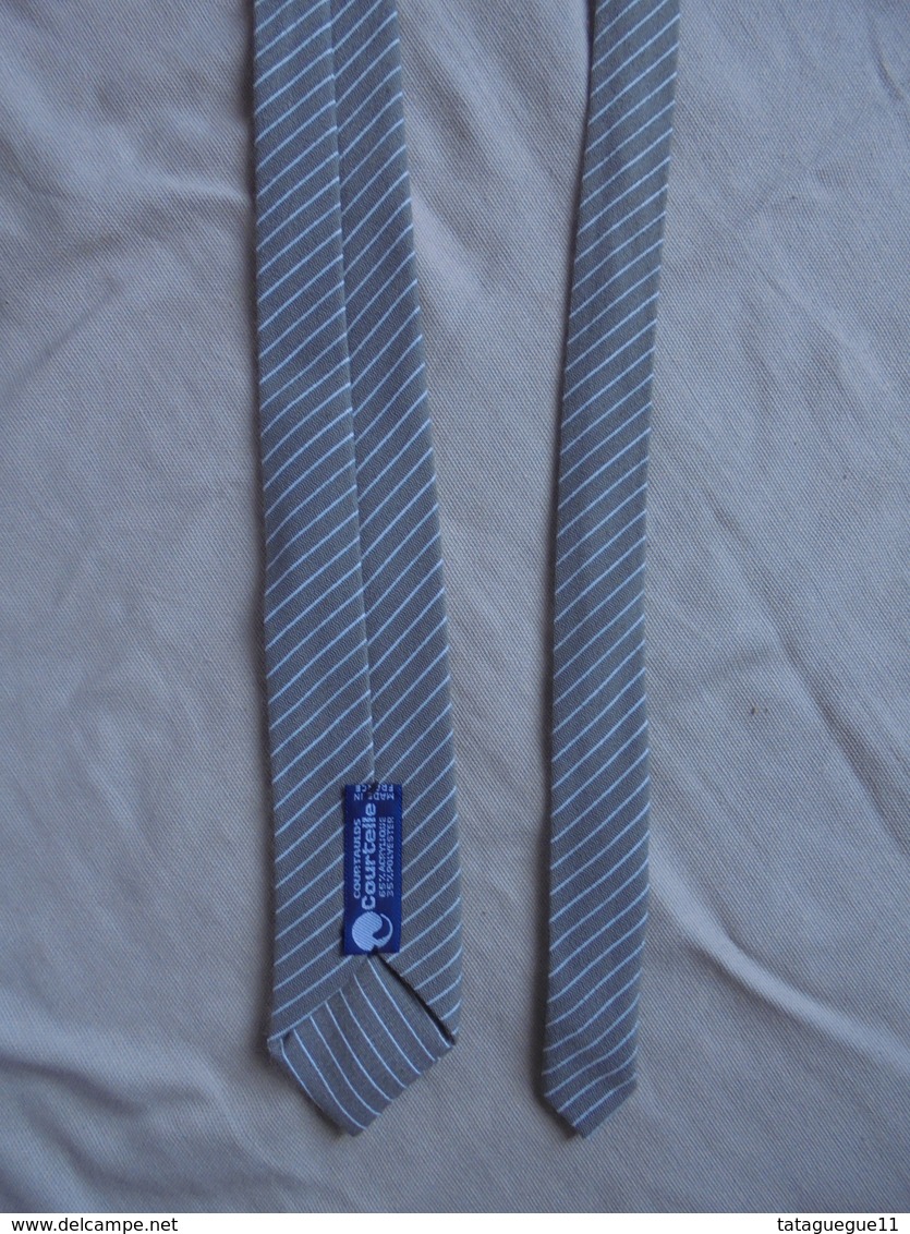 Vintage - Cravate Courtaulds Courtelle Made In France - Ties