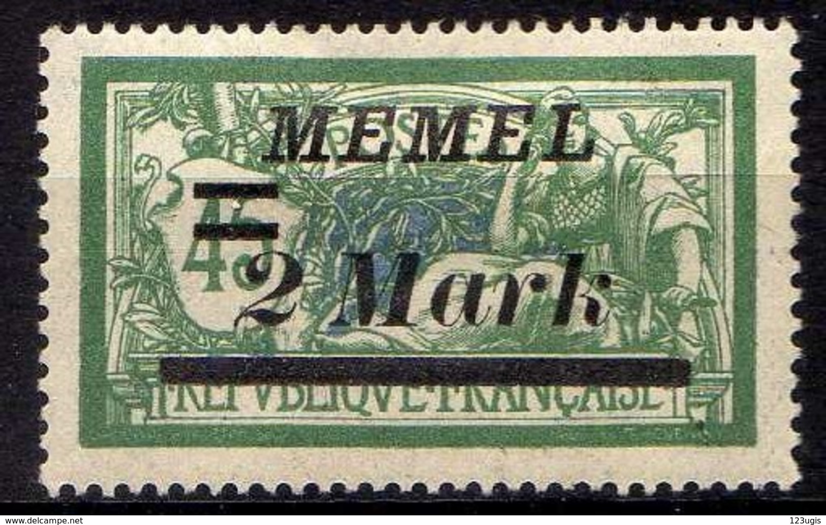 Memel (Klaipeda) 1922 Mi 88 * [260819VII] - Memelgebiet 1923