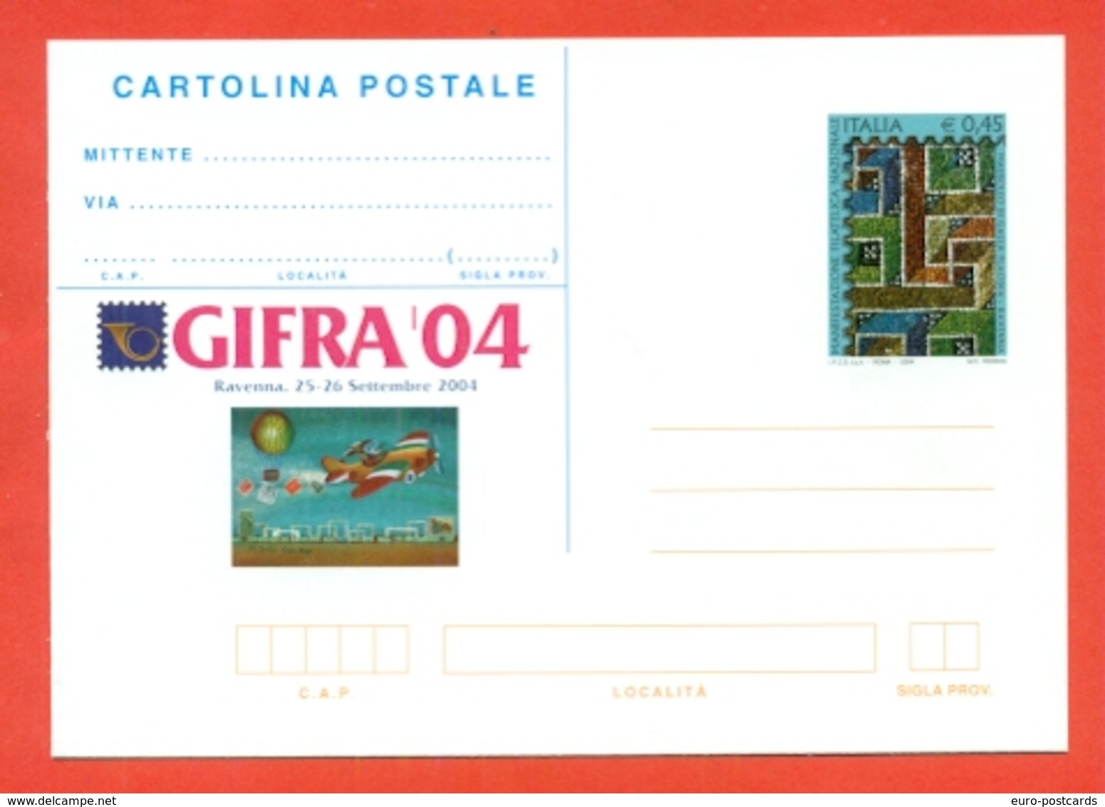 INTERI POSTALI- C 256 -NUOVA - Interi Postali