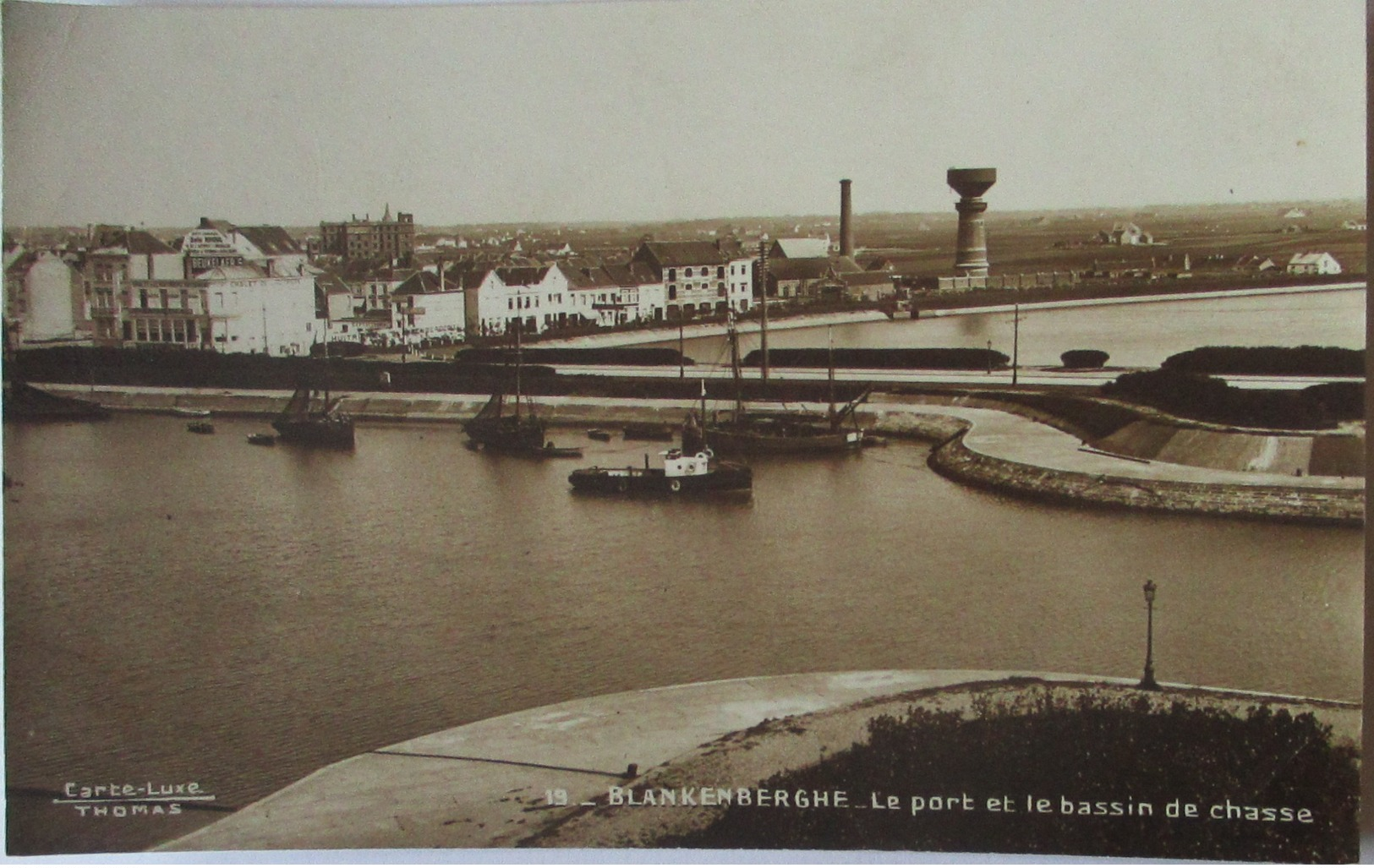Belgien Blankenberghe Hafen 1917 (65178) - Guerre 1914-18