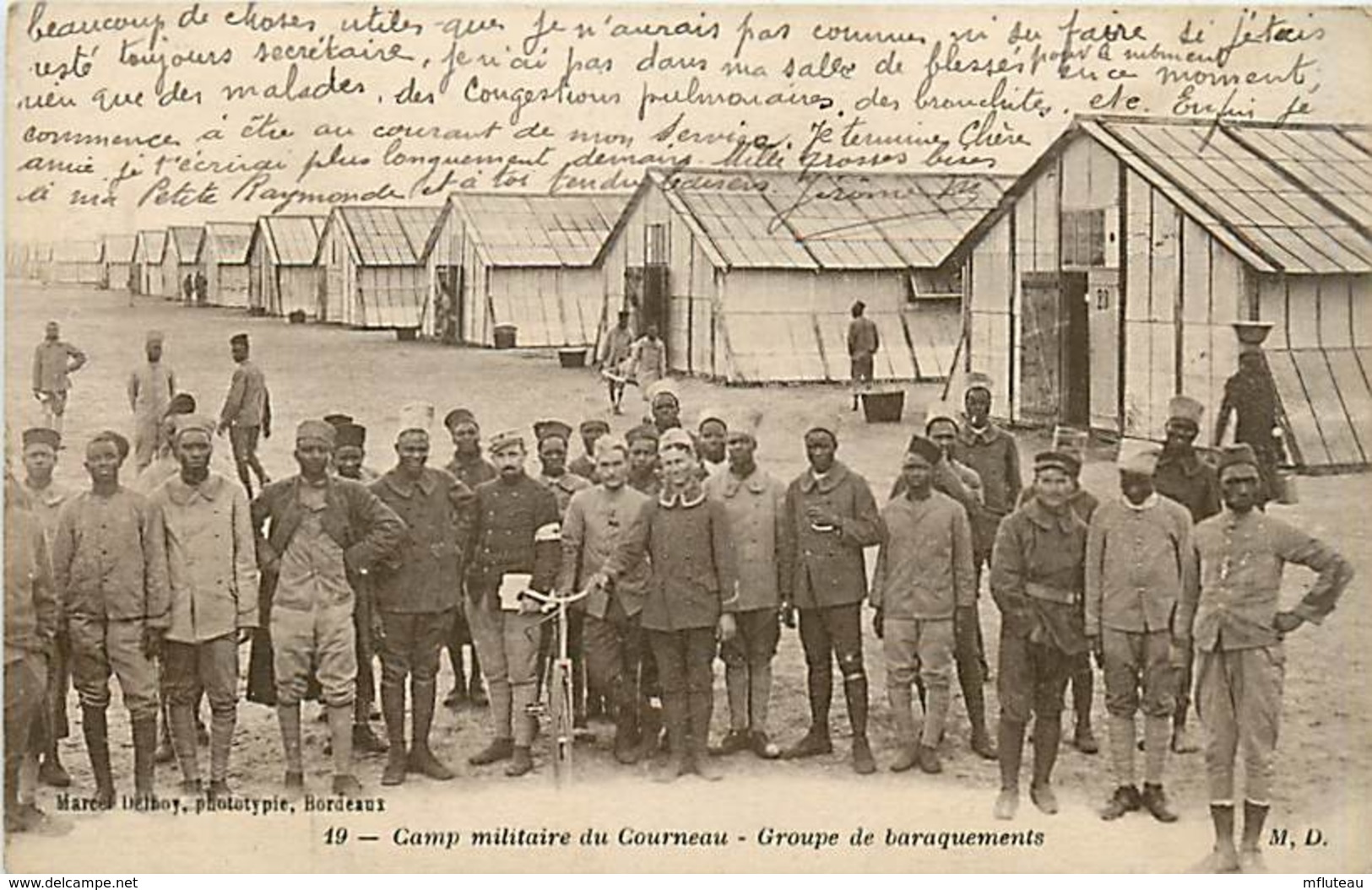 33* LE COURNEAU  Camp – Baraquements     MA92,1006 - Autres & Non Classés