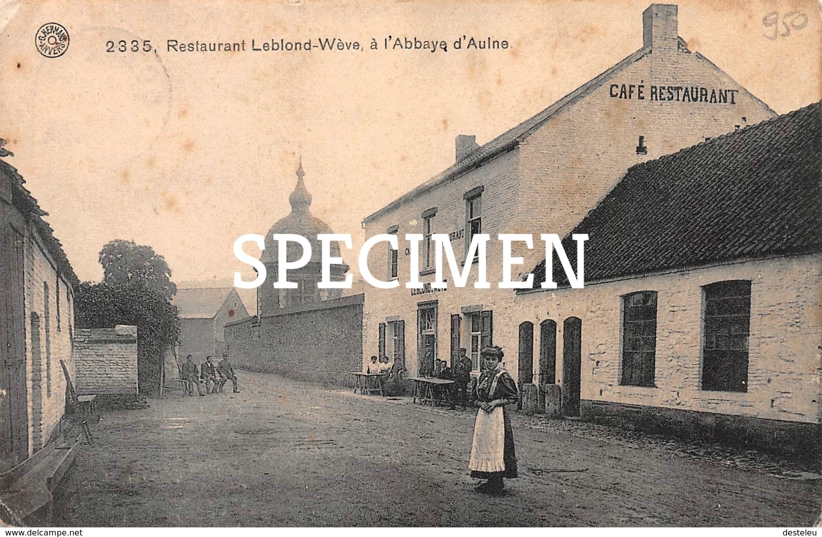 2335 Restaurant Leblond-Wève à L'Abbaye D'Aulne - Gozée - Thuin