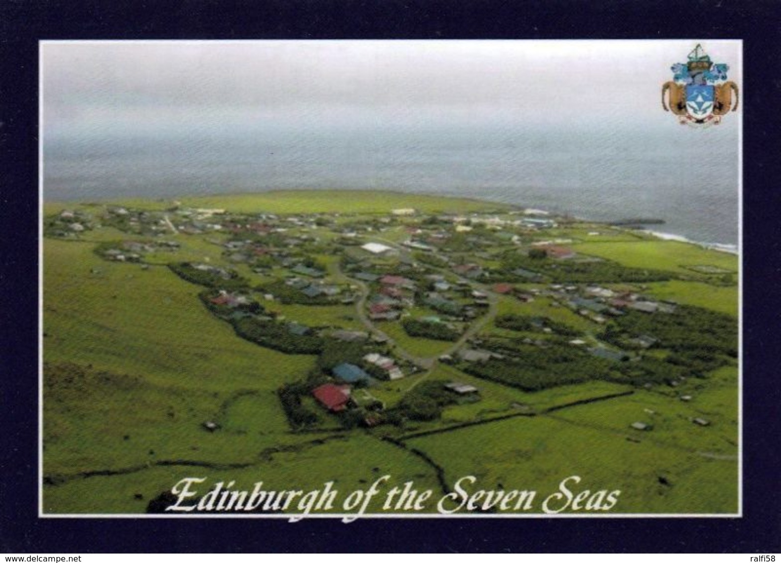 1 AK Island Tristan Da Cunha * Edinburgh Of The Seven Seas Hauptort - Die Abgelegenste Bewohnte Insel Der Welt * - Sonstige & Ohne Zuordnung