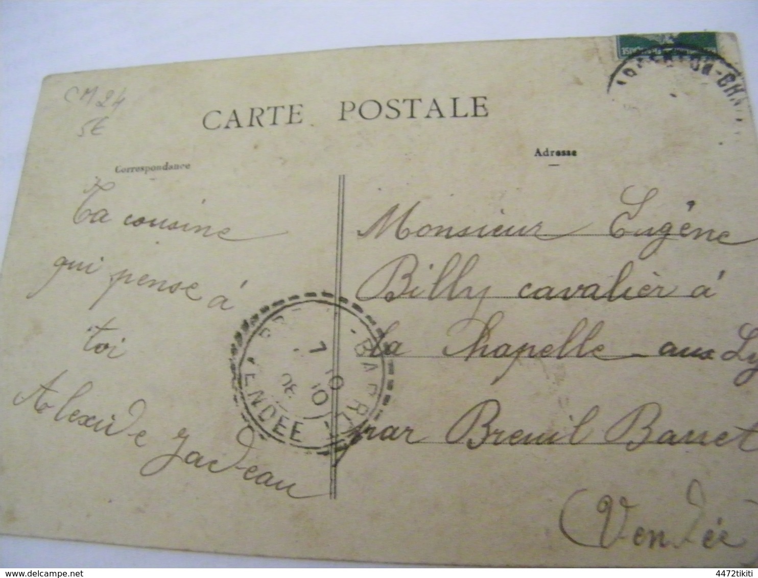 C.P.A.- Argenton Château (79) - Ecole Supérieure De Jeunes Filles - Avenue Camille Jouffrault - 1908 - SUP (CM 24) - Argenton Chateau