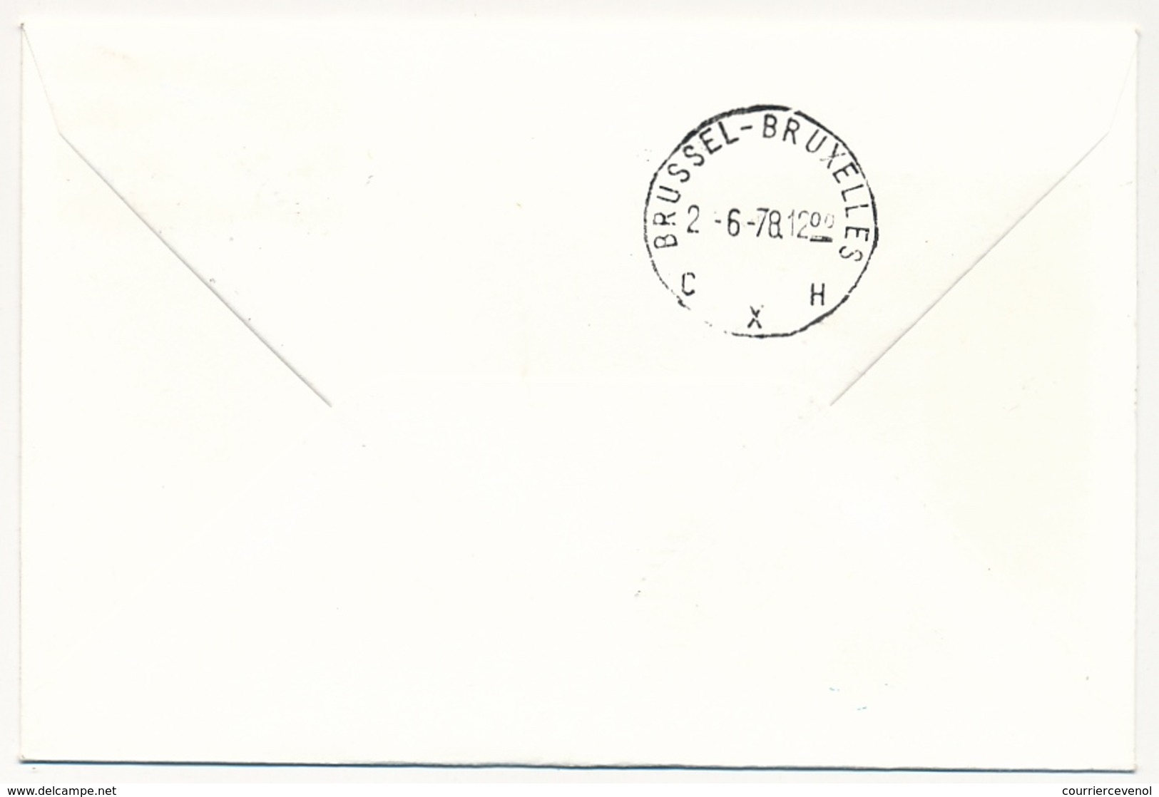 BELGIQUE - 2 Enveloppes SABENA - 1ere Liaison Aérienne - BRUXELLES - ATLANTA - 1/6/78 Et Retour - Altri & Non Classificati
