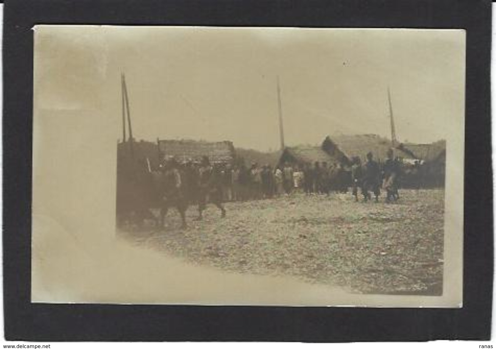 CPA Indochine Carte Photo RPPC Non Circulé Exécution Frontière Chine China - Vietnam