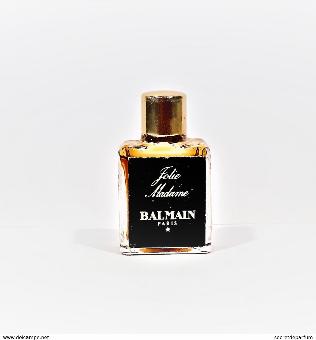 Miniatures De Parfum  JOLIE MADAME  De PIERRE BALMAIN  Hauteur   3  Cm - Miniaturen Flesjes Dame (zonder Doos)