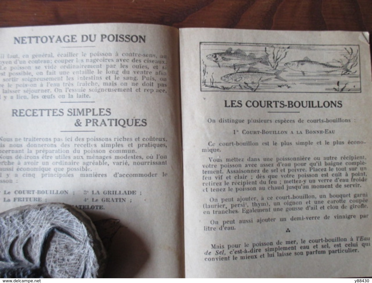 BOULOGNE SUR MER . Comité BOULONNAIS De Propagande - Les Poissons De Mer . Mangeons Du Poisson.! - 18 Pages - 11 Photos - Cuadernillos Turísticos