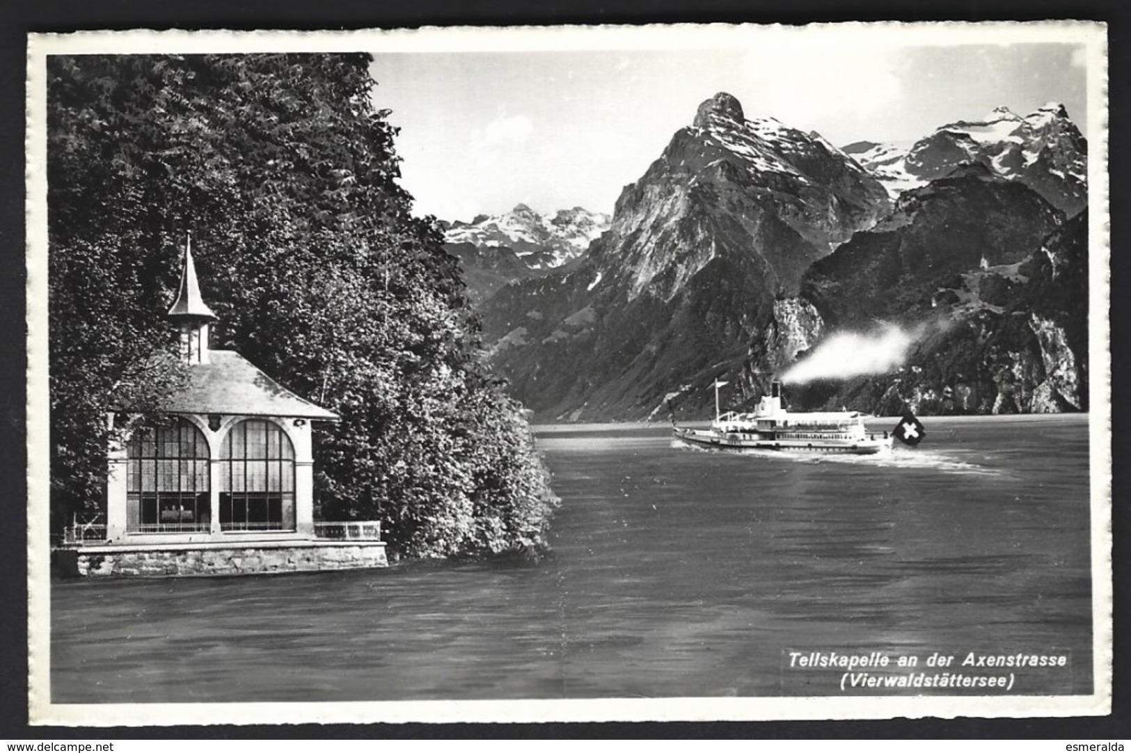 CP 5186 Globetrotter-Tellskapelle An Der Axenstrasse (Vierwaldstättersee) Dampfer - Bateau - Autres & Non Classés