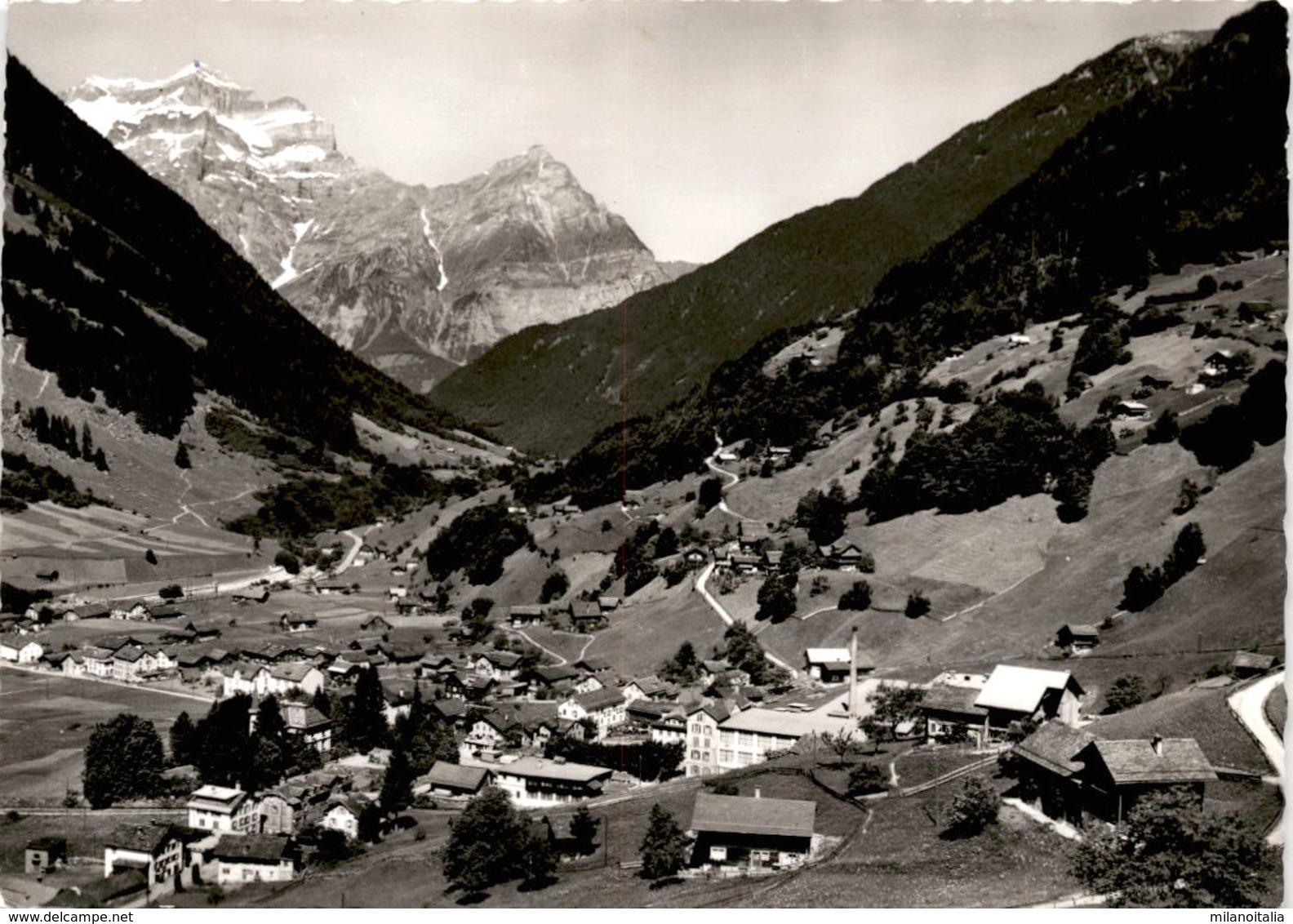 Engi Im Sernftal - Blick Zum Glärnisch (29031) - Engi