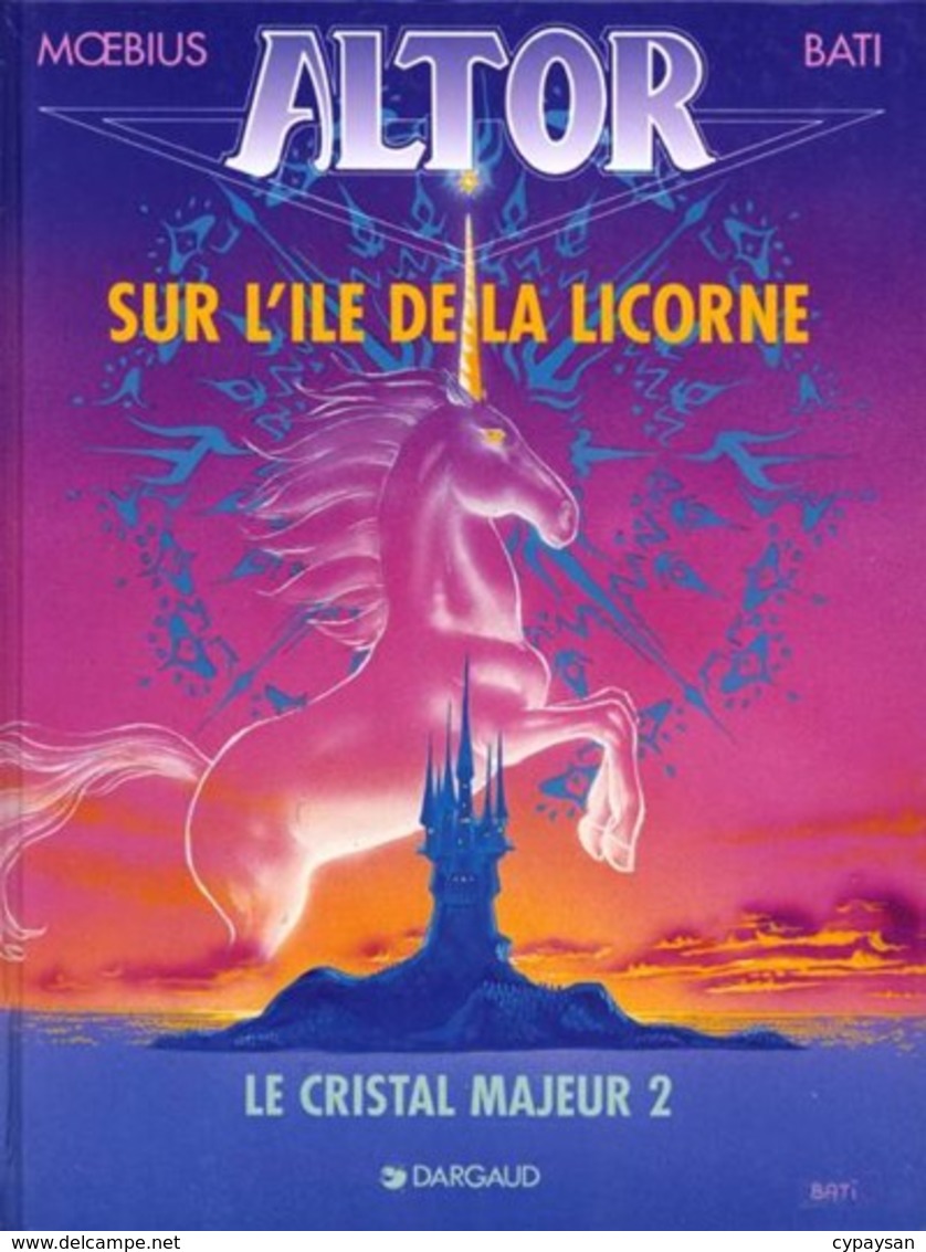 Altor T 02  Sur L'île De La Licorne EO BE DARGAUD  02/1988 Moebius Bati (BI2) - Altor