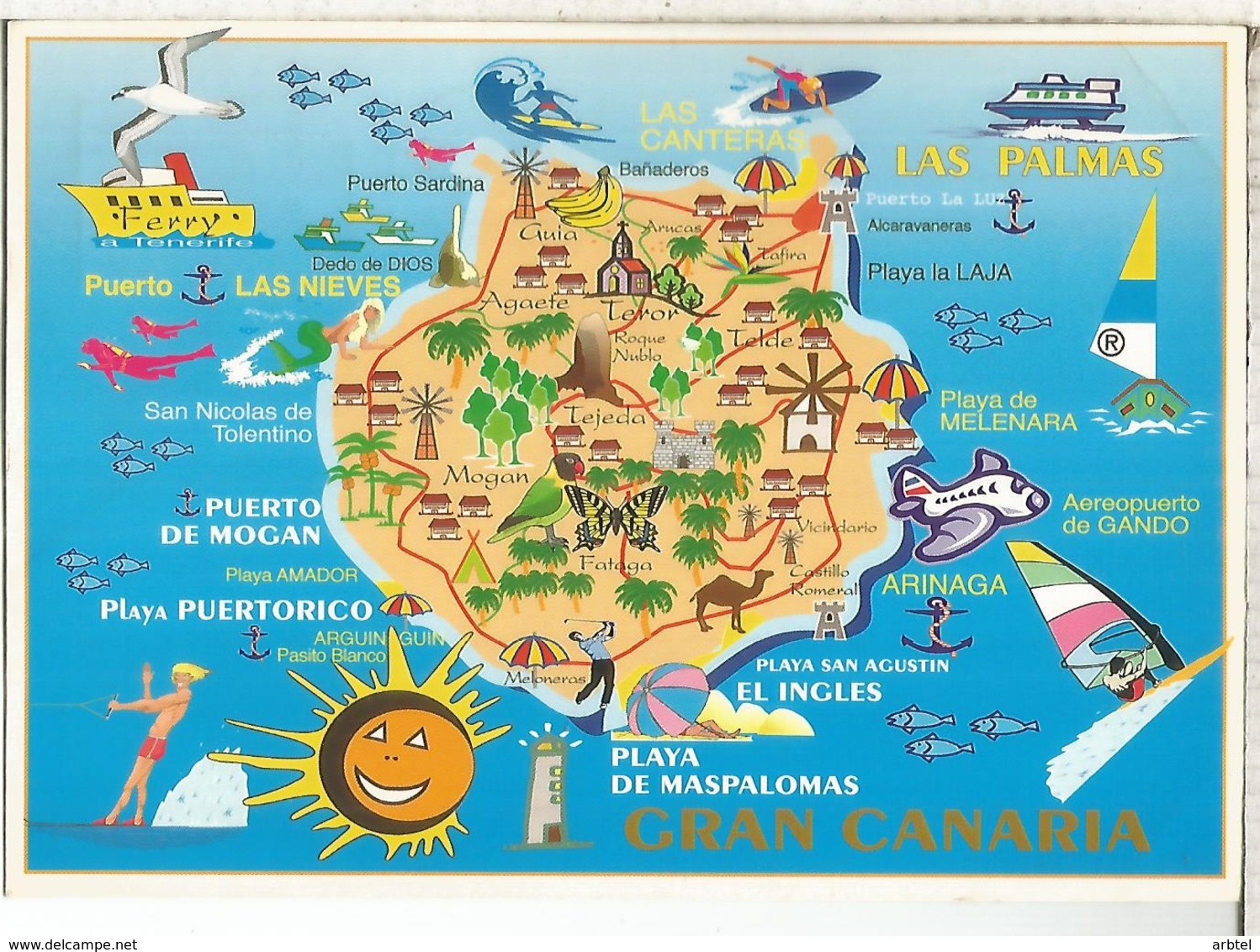 TP GRAN  CANARIA CANARIAS CON ATM TURISMO - Otros & Sin Clasificación