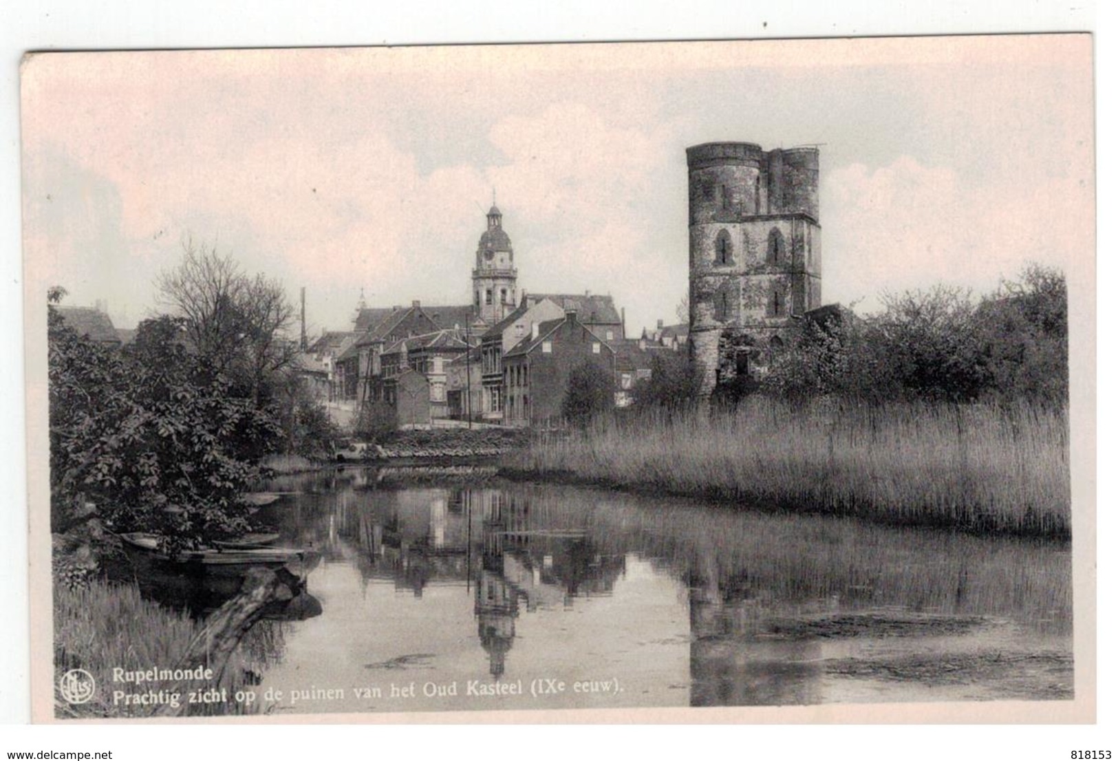 Rupelmonde  Prachtig Zicht Op De Puinen V H Oud Kasteel - Kruibeke