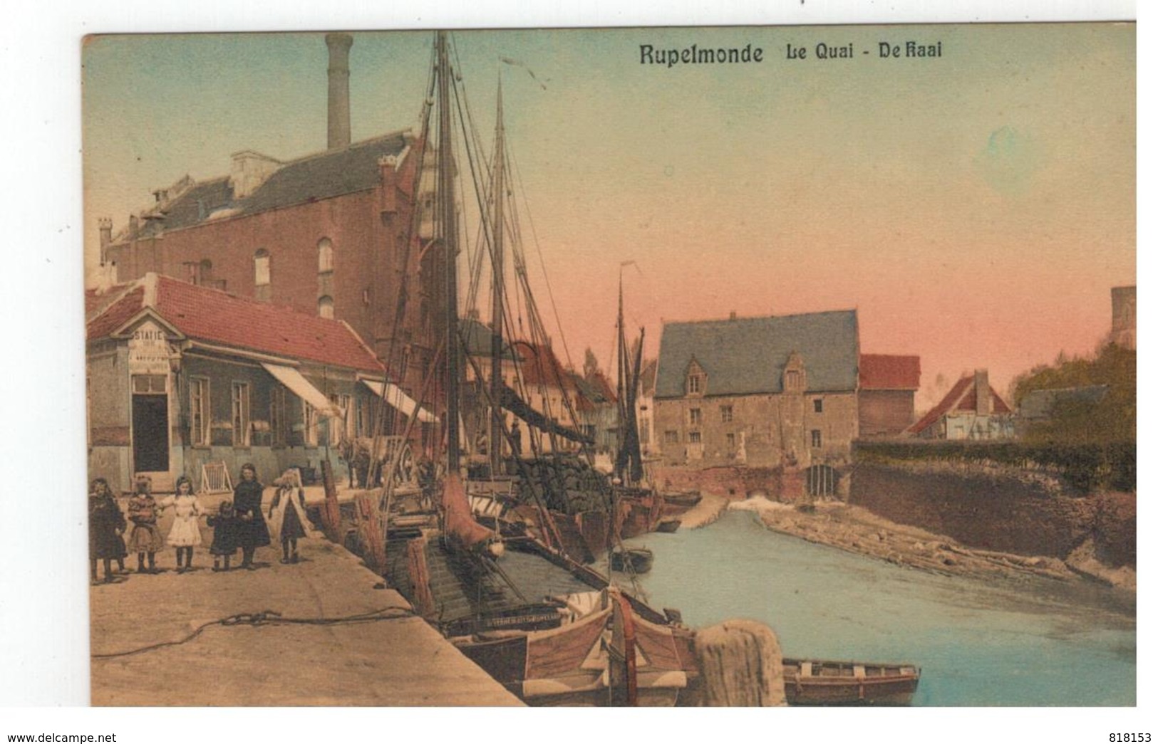 Rupelmonde  Le Quai - De Kaai 1910 - Kruibeke