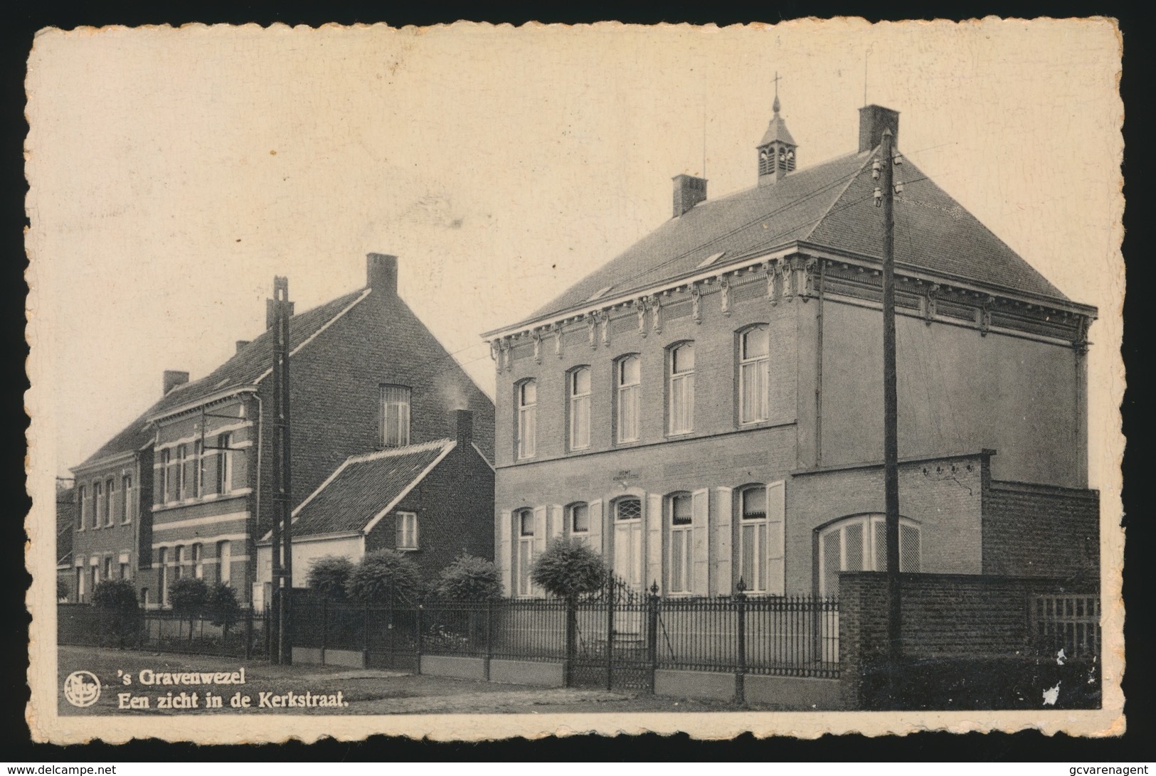 'S GRAVENWEZEL  EEN ZICHT IN DE KERKSTRAAT - Schilde