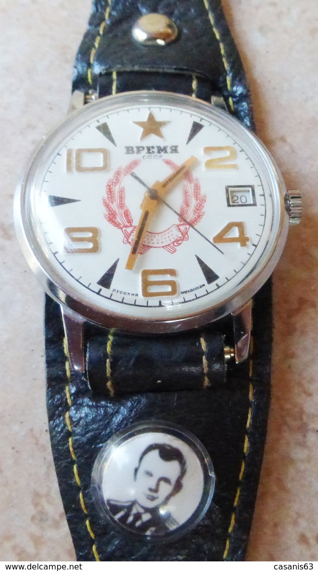 Montre Russe  BPEMR  CCCP  -  Montre Automatique à Mouvement (  WW 2  ) - Montres Anciennes