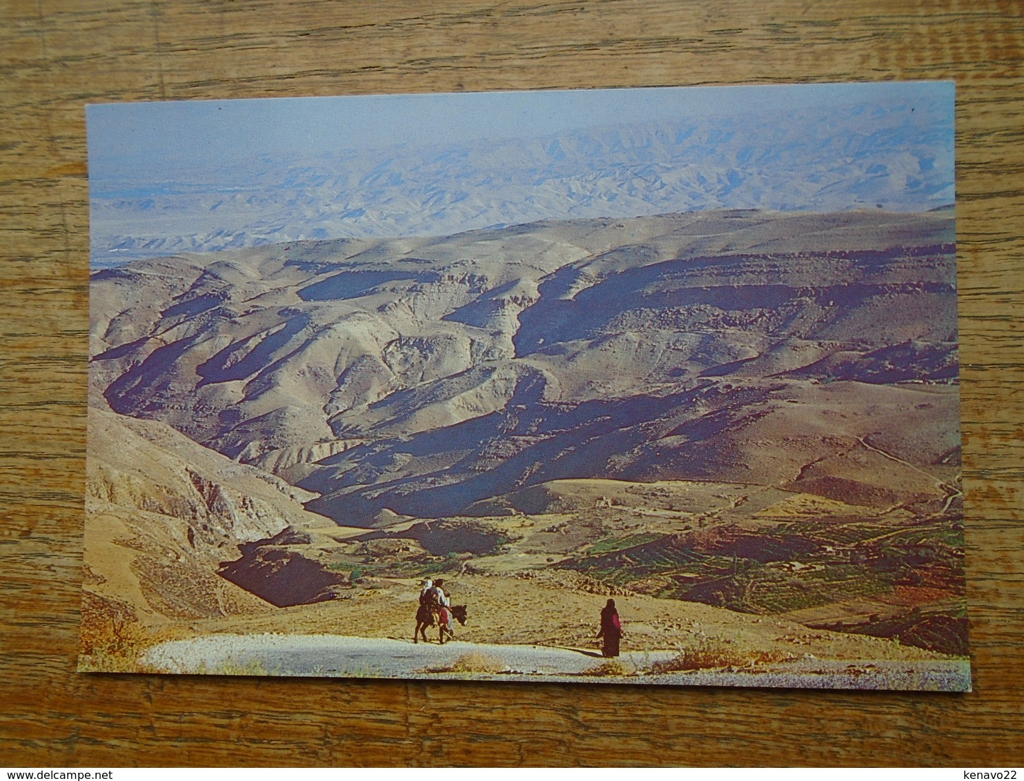 Jordanie , Mount Nebo , The Ayoun Mousa Valley "" Carte Animée "" - Jordanie