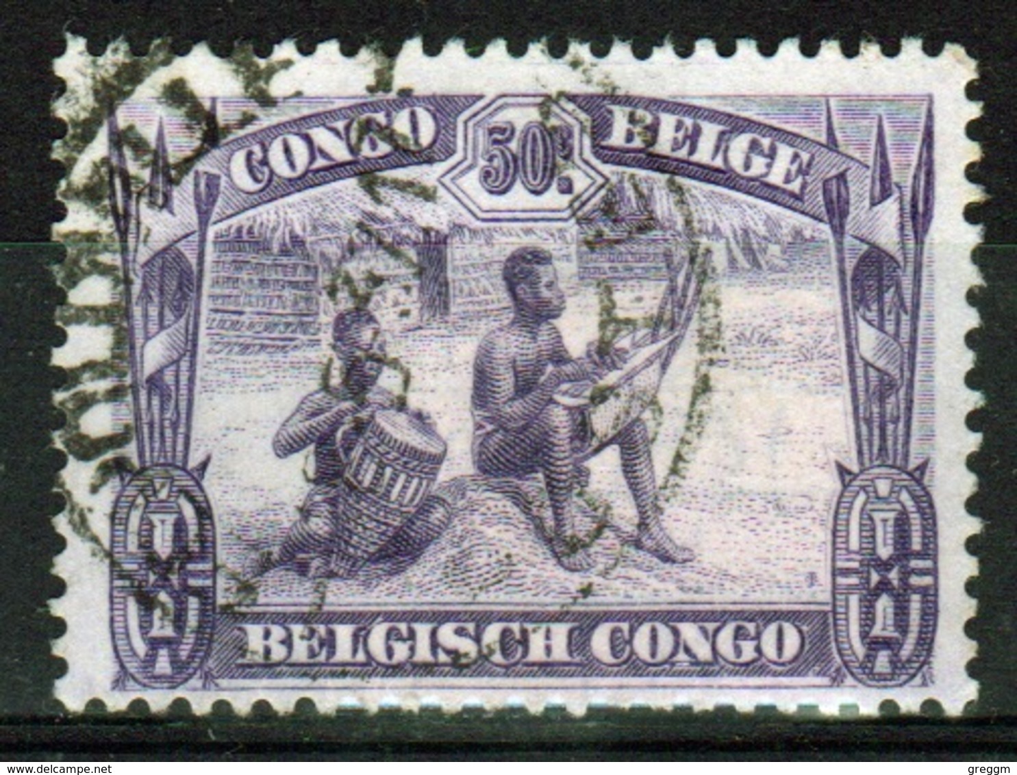 Belgium Congo 1931 Single 50c  Stamp From The Definitive Set. - Used Stamps