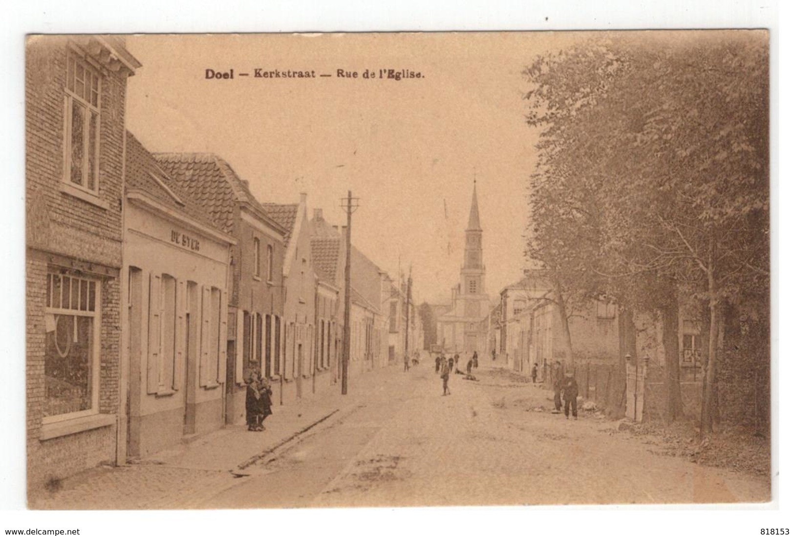 Doel - Kerkstraat - Rue De L'Eglise - Beveren-Waas