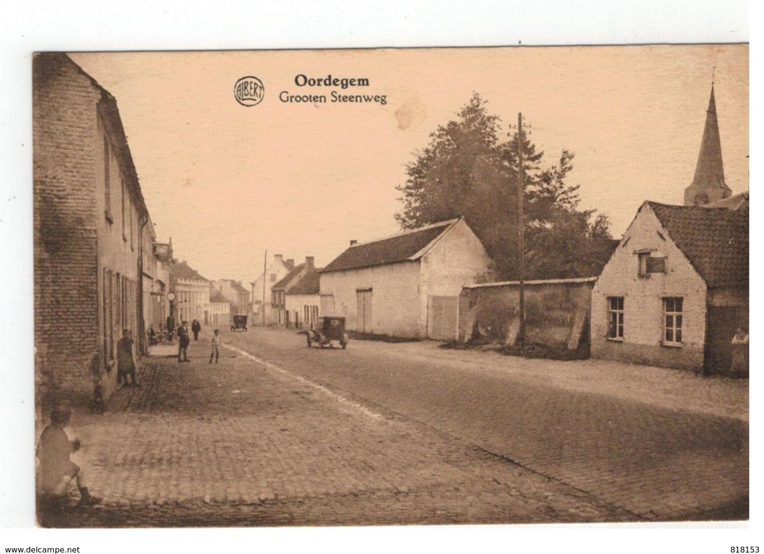 Oordegem  Grooten Steenweg - Lede