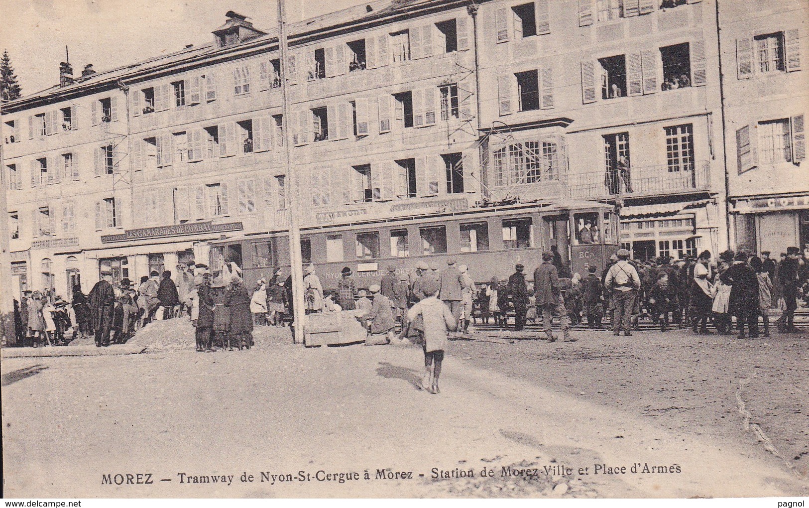 39 : Morez : Tramway De Nyon-St-Cergue à Morez - Morez