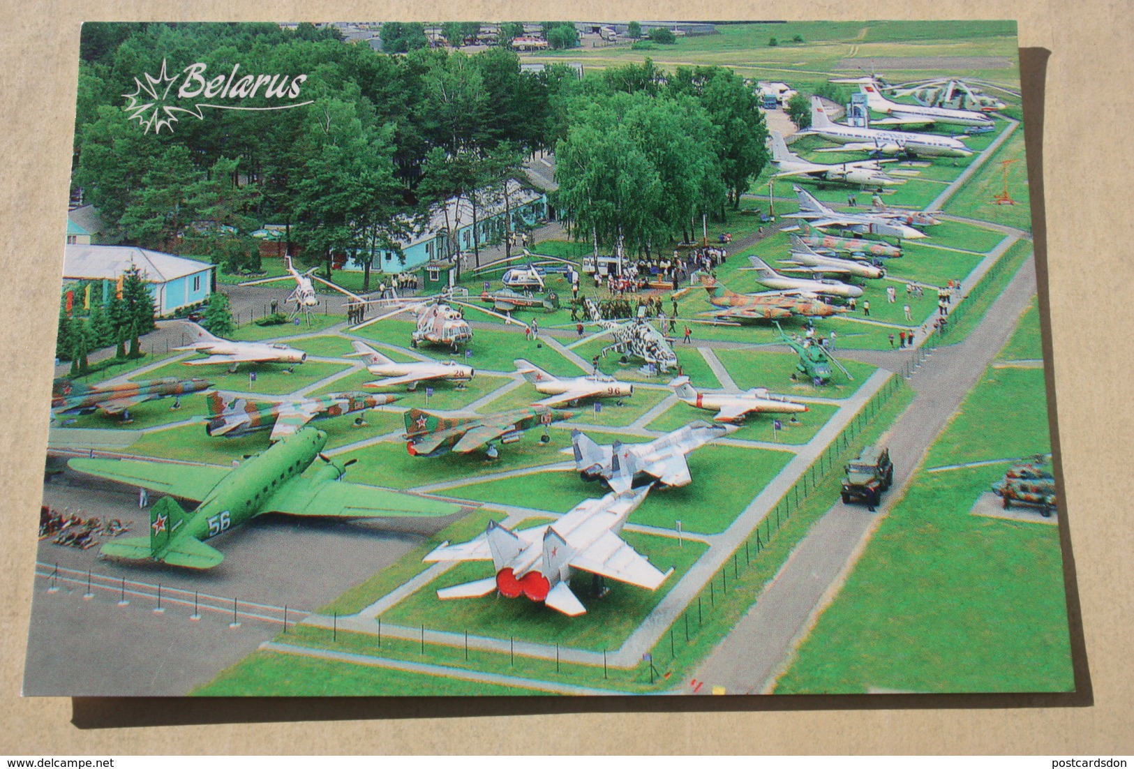 Belarus. Museum Of Aviation Technique.  Helicopter /   War Plane  - Military Trainer - Modern  Postcard 2003 - 1946-....: Moderne