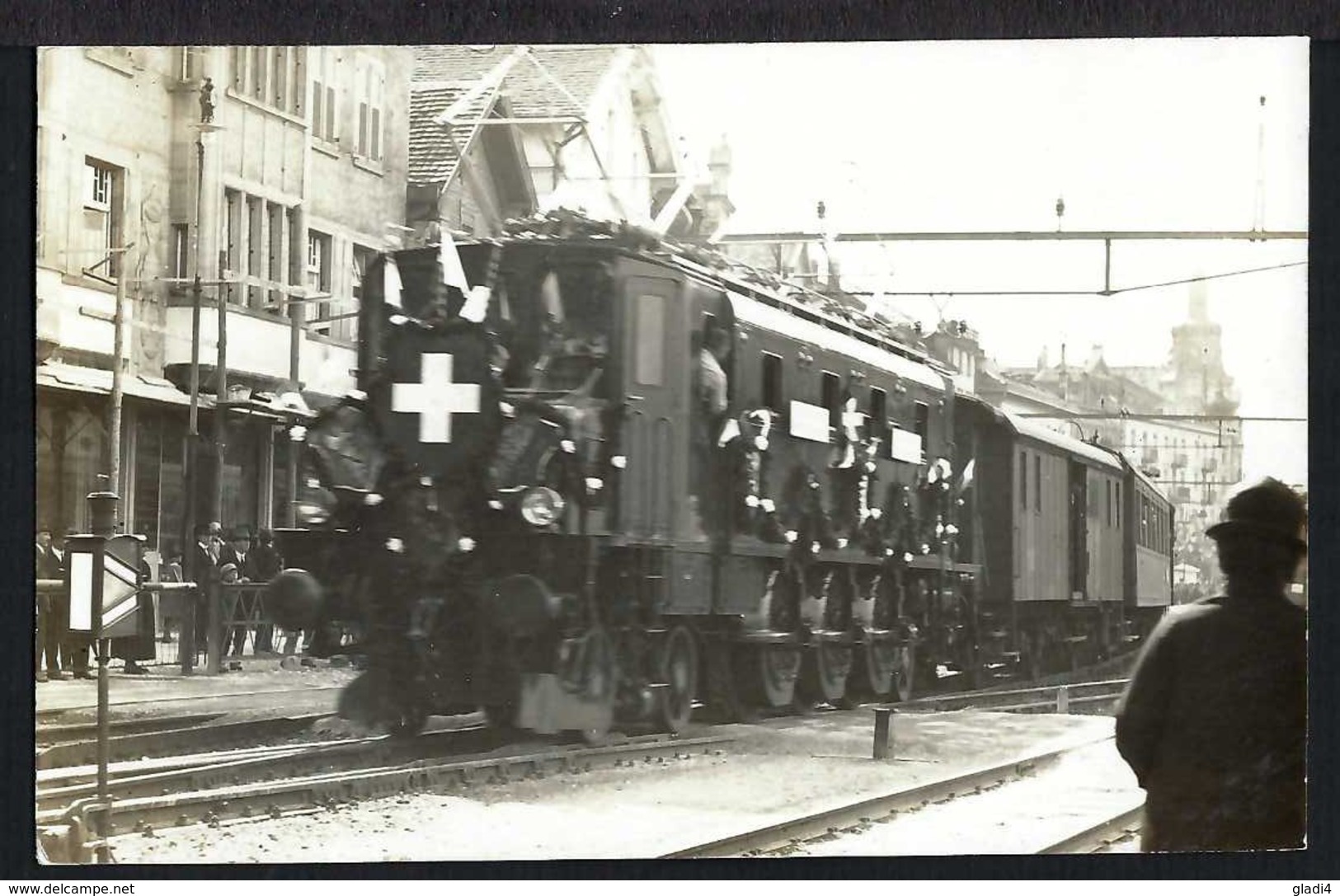 Rorschach - Erste Elektrische Eisenbahn In Rorschach  - 1927 - Rorschach