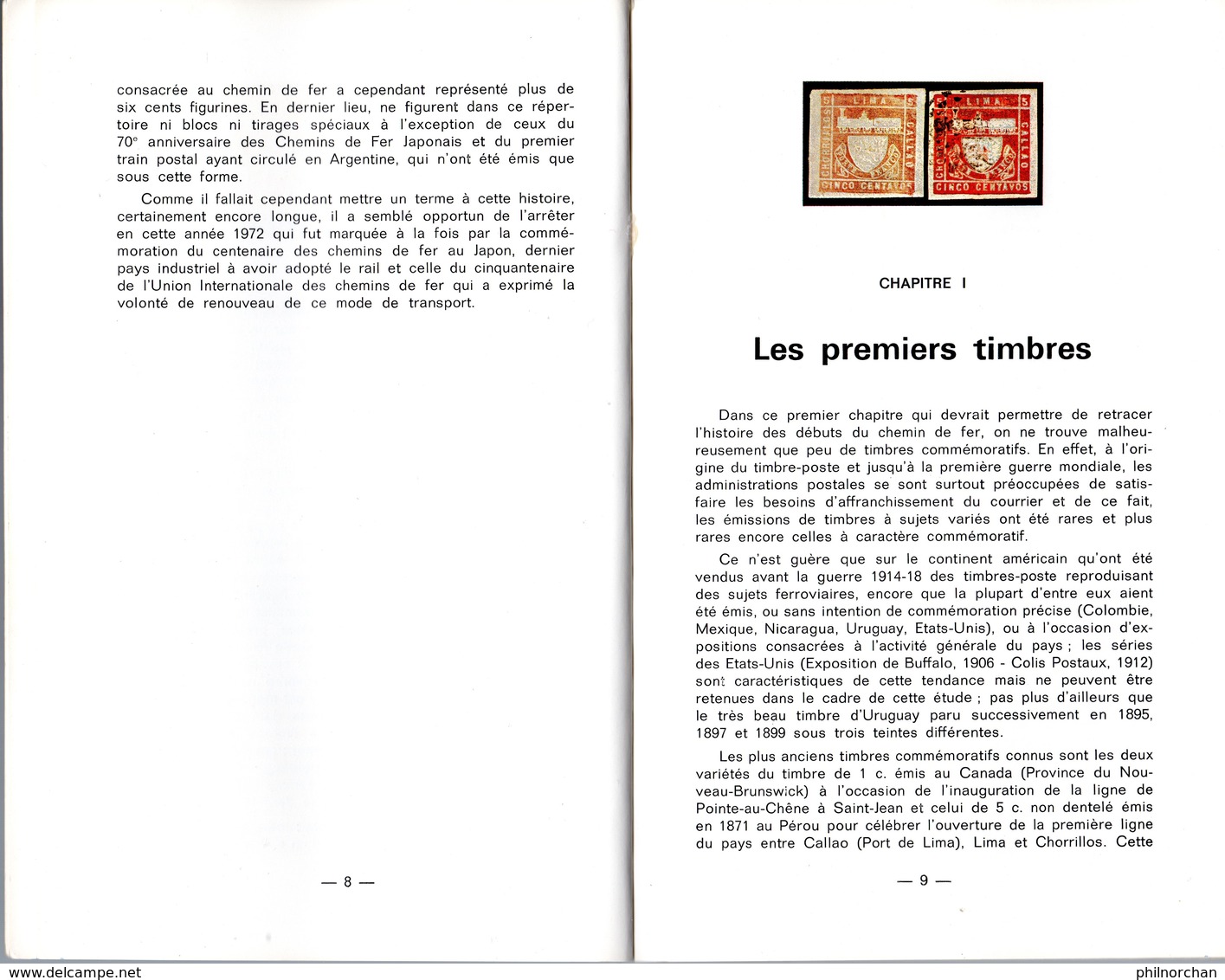 "Les Chemins De Fer Racontés Par Les Timbres Poste" 54 Pages 2,50 € - Autres & Non Classés