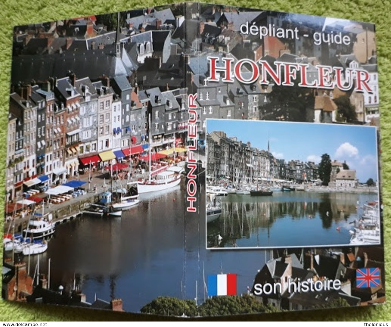 # SOUVENIR DA HONFLEUR - PIEGHEVOLE / CARNET - HONFLEUR 10 CARTOLINE - Lisieux