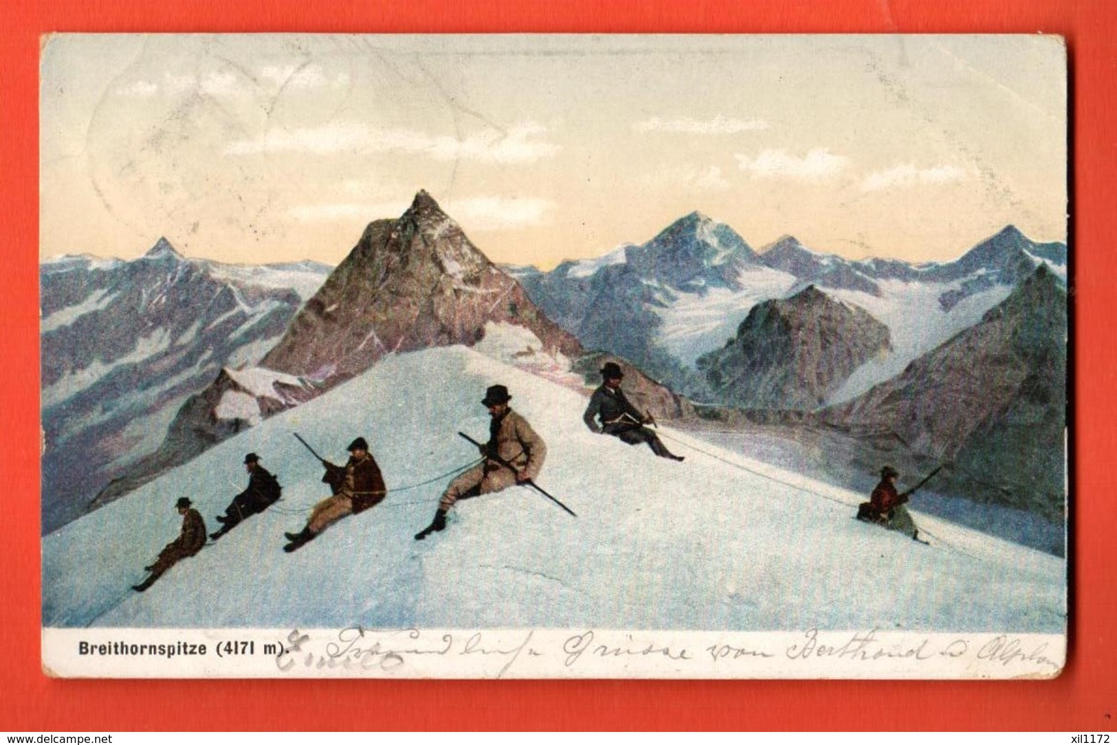 MY-19 Pointe Du Breithorn Alpinistes. Matternorn. Pionier. Gelaufen - Other & Unclassified