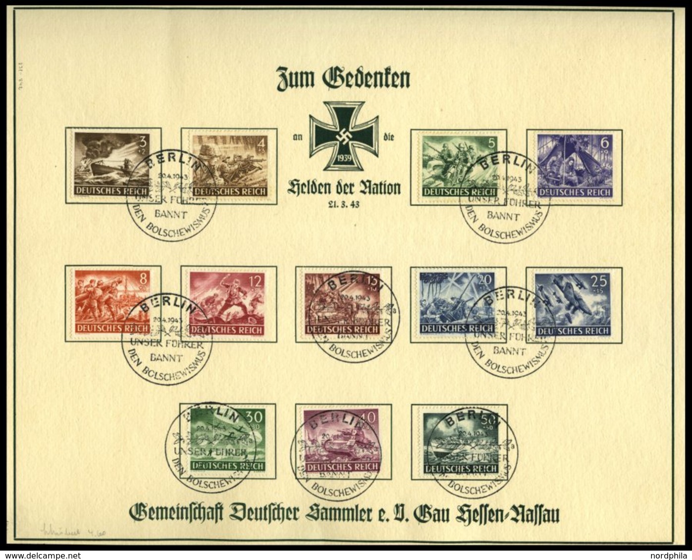 SAMMLUNGEN o,**,*,Brief,BrfStk , 1933-45, reichhaltige Sammlung Dt. Reich mit vielen guten Ausgaben und einigen interess