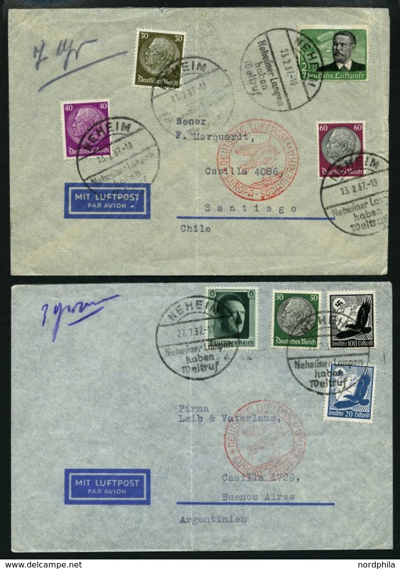 SAMMLUNGEN O,*,Brief , Sammlung Dt. Reich Von 1933-45 Auf KA-BE Seiten Mit Mittleren Ausgaben Und Einigen Belegen, Oftma - Used Stamps