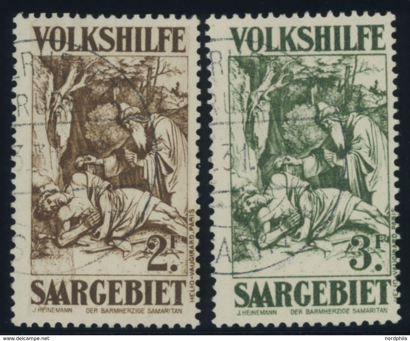 1931, 2 Und 3 Fr. Gemälde III, 2 Prachtwerte, Gepr. Hoffmann BPP, Mi. 120.- -> Automatically Generated Translation: 1931 - Sonstige & Ohne Zuordnung