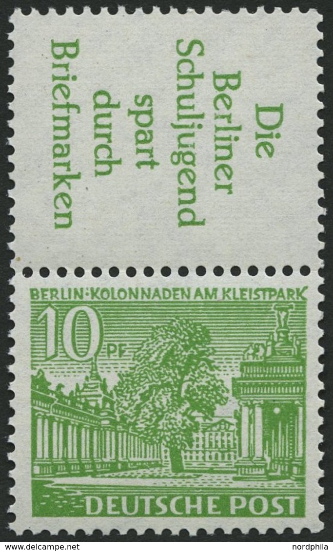 ZUSAMMENDRUCKE S 6 **, 1952, Bauten R3 + 10, Pracht, Mi. 90.- - Zusammendrucke