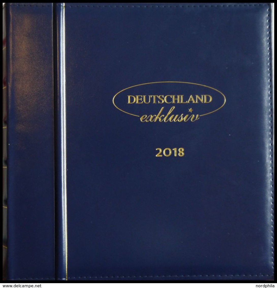 2018, Komplett Auf FDCs Im Deutschland Exklusiv-Album Mit Schuber, Pracht -> Automatically Generated Translation: 2018,  - Other & Unclassified