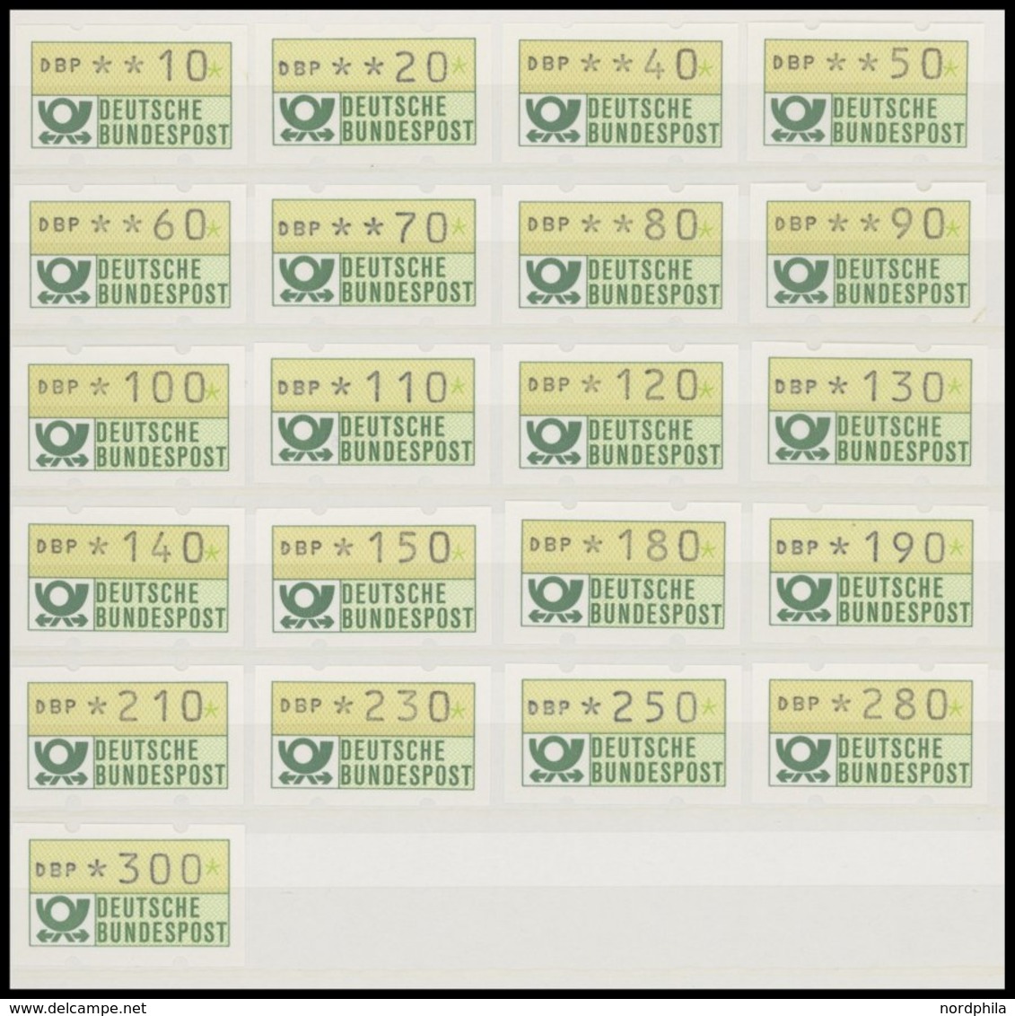 SAMMLUNGEN **,o , Sammlung Bundesrepublik Von 1951-94 In 4 Einsteckbüchern, In Den Hauptnummern Wohl Komplett, Fast Imme - Used Stamps