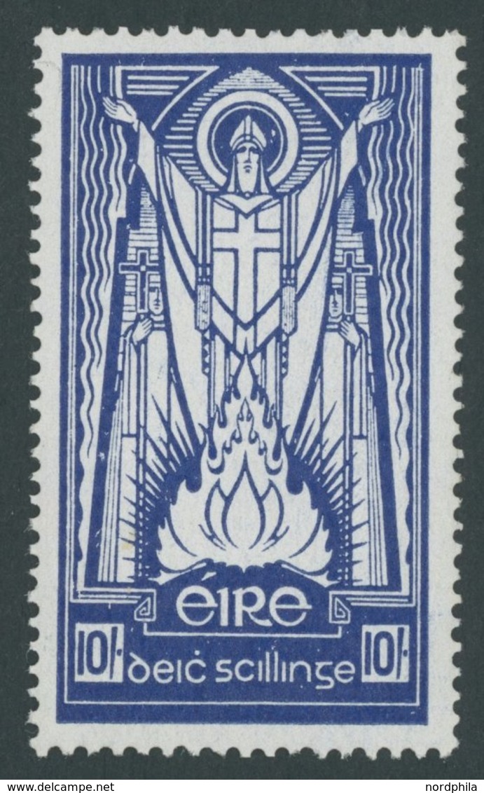 IRLAND 64 **, 1937, 10 Sc. St. Patrick, Wz. 1, Postfrisch, Pracht, Mi. 200.- - Other & Unclassified