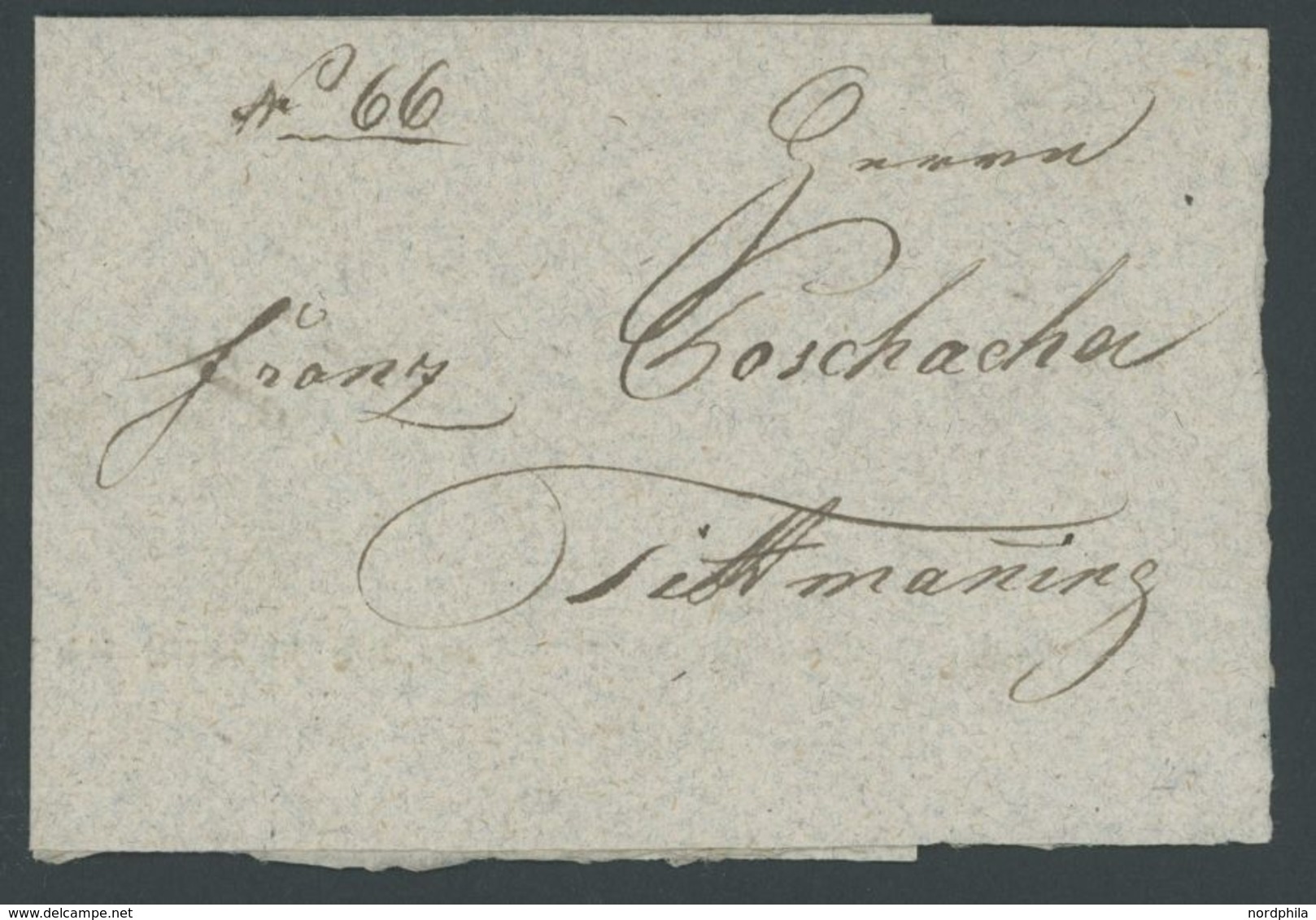 1836, Fuhrmannsbrief Von SALZBURG Nach Tittmoning, Pracht -> Automatically Generated Translation: 1836, Carter&#039,s Le - ...-1850 Prephilately