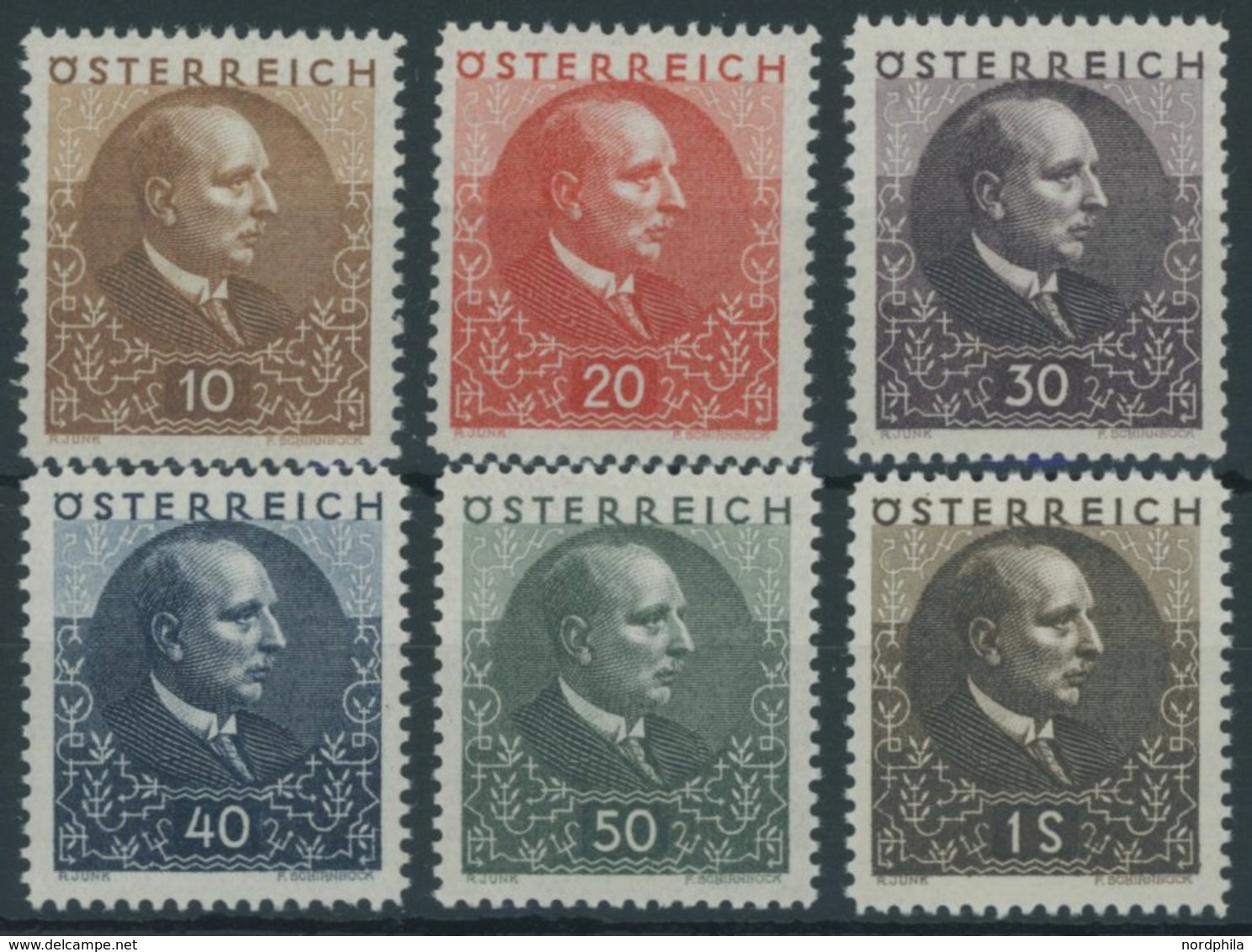 ÖSTERREICH 512-17 **, 1930, Lungenheilstätten, Prachtsatz, Mi. 180.- - Other & Unclassified