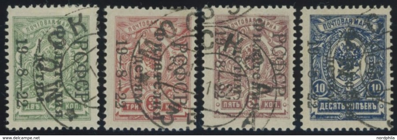 1922, 2 - 10 K. Tag Der Philatelie, 1. Auflage, 4 Prachtwerte, Gepr. Dr. P. Jem., Mi. 220.- -> Automatically Generated T - Autres & Non Classés