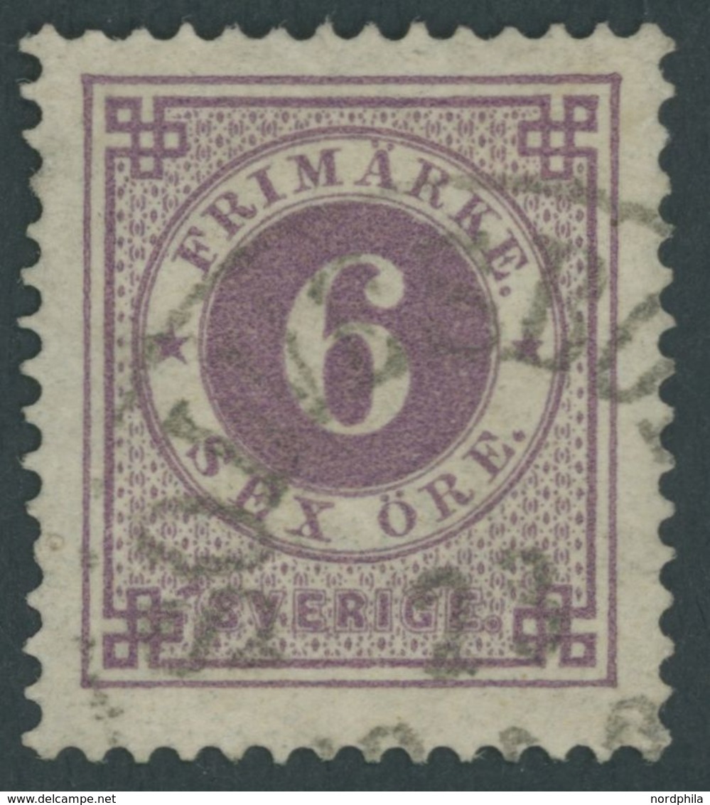 1888, 6 Ö. Rotviolett, Pracht, Mi. 70.- -> Automatically Generated Translation: 1888, 6 Ö. Red Violet, Superb, Michel 70 - Autres & Non Classés