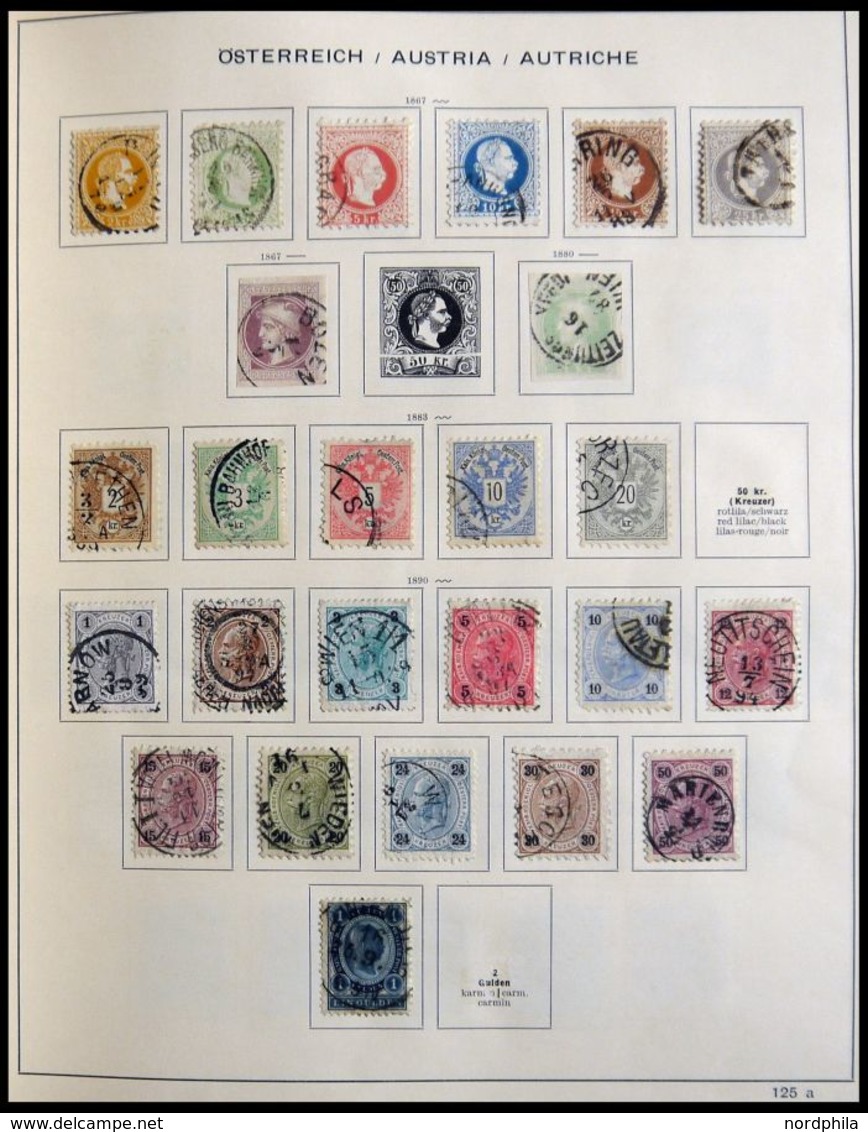 Anfängersammlung Mit Fiume, Luxemburg, Österreich, Polen, Tschechoslowakei, Brit. Bes. Zypern Und Malta Von 1850-1975 Im - Europe (Other)