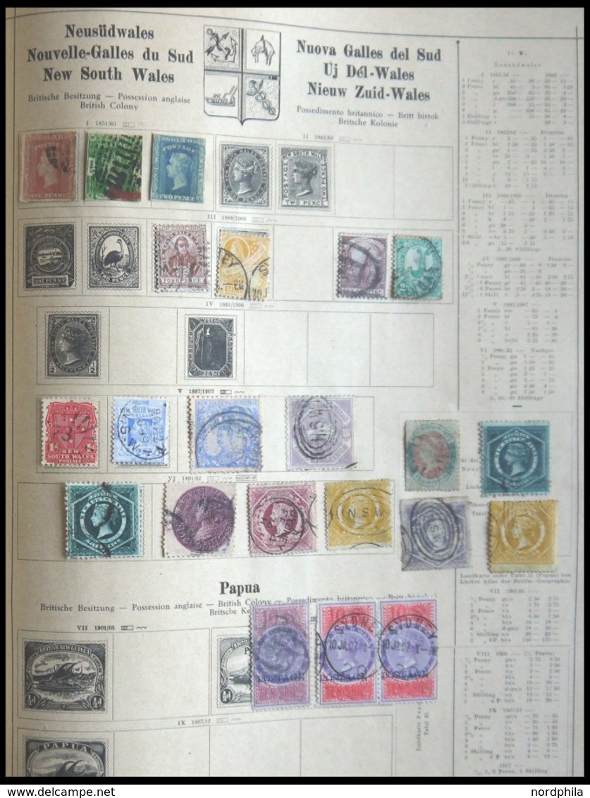 SLG. ÜBERSEE o,* , Schaubeks Permanent Album VIKTORIA-Ausgabe, 17. Auflage, bis 1915 mit Sammlungsteilen von Asien, Afri
