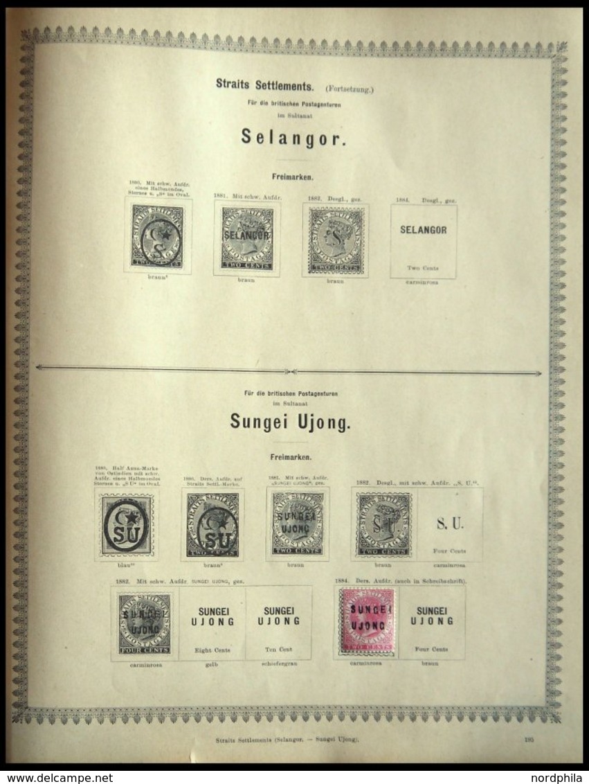 SLG. ALLE WELT o,* , Schaubek`s illustriertes Briefmarken-Album von Gebrüder Senf (Album lädiert, Rücken fehlt), die deu