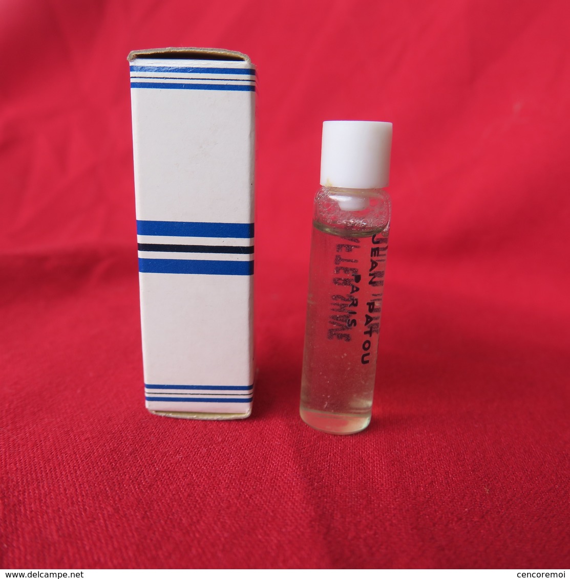 Ancien échantillon Flacon Tube Miniature Publicitaire After Shave, Eau Du Visage, Mr Net De Jean Patou - Miniatures (avec Boite)